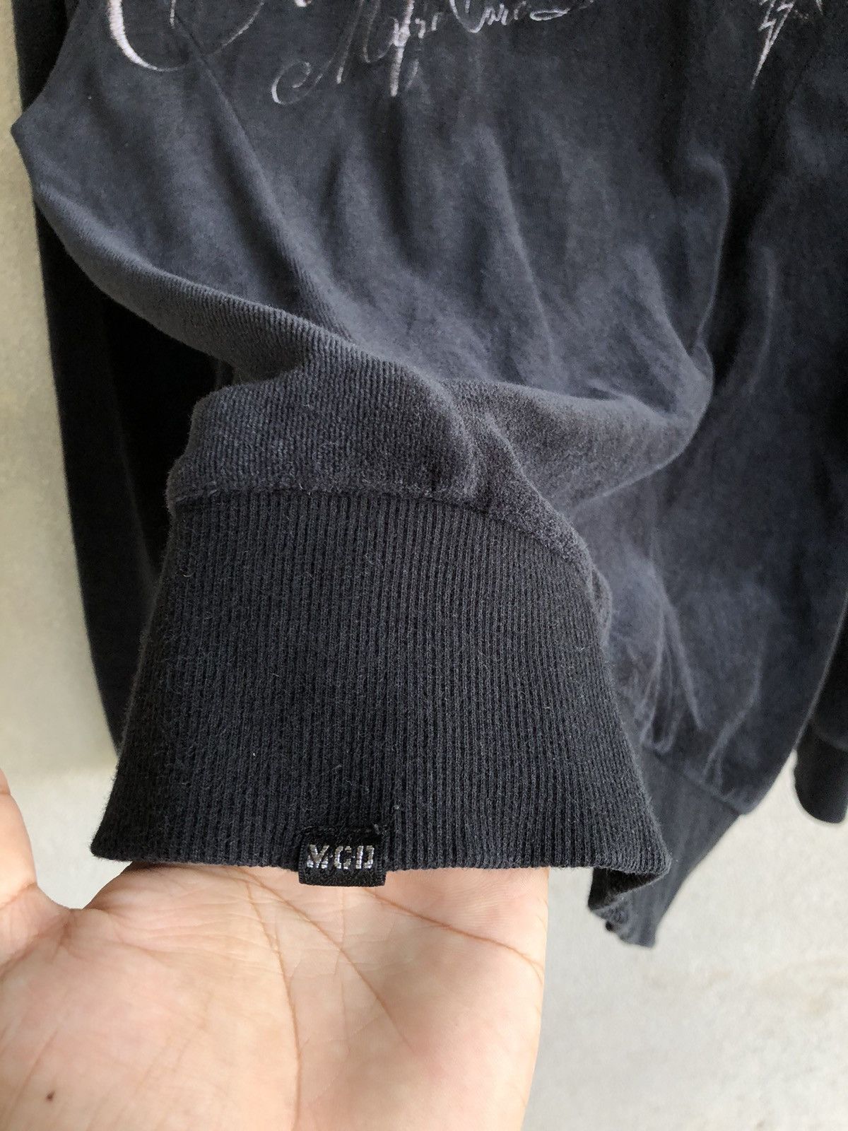 Japanese Brand Vintage More Core Division velvet full zipper hoodie Size US S / EU 44-46 / 1 - 11 Thumbnail