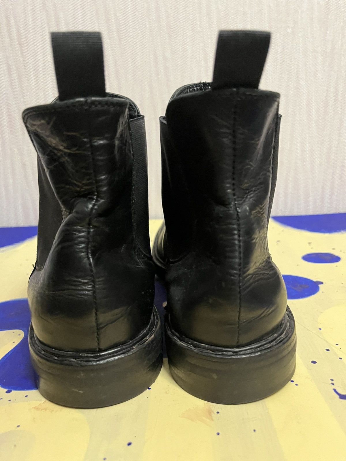 Other vintage black leather chelsea AGL artisan guidi boots Size US 8 / EU 41 - 5 Thumbnail