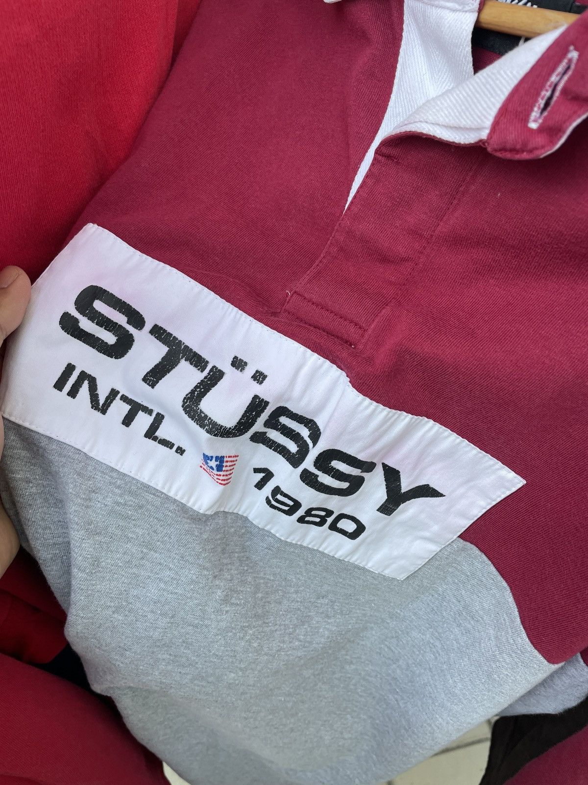 Stussy Stussy polo rugby longsleeve Size US XL / EU 56 / 4 - 5 Thumbnail