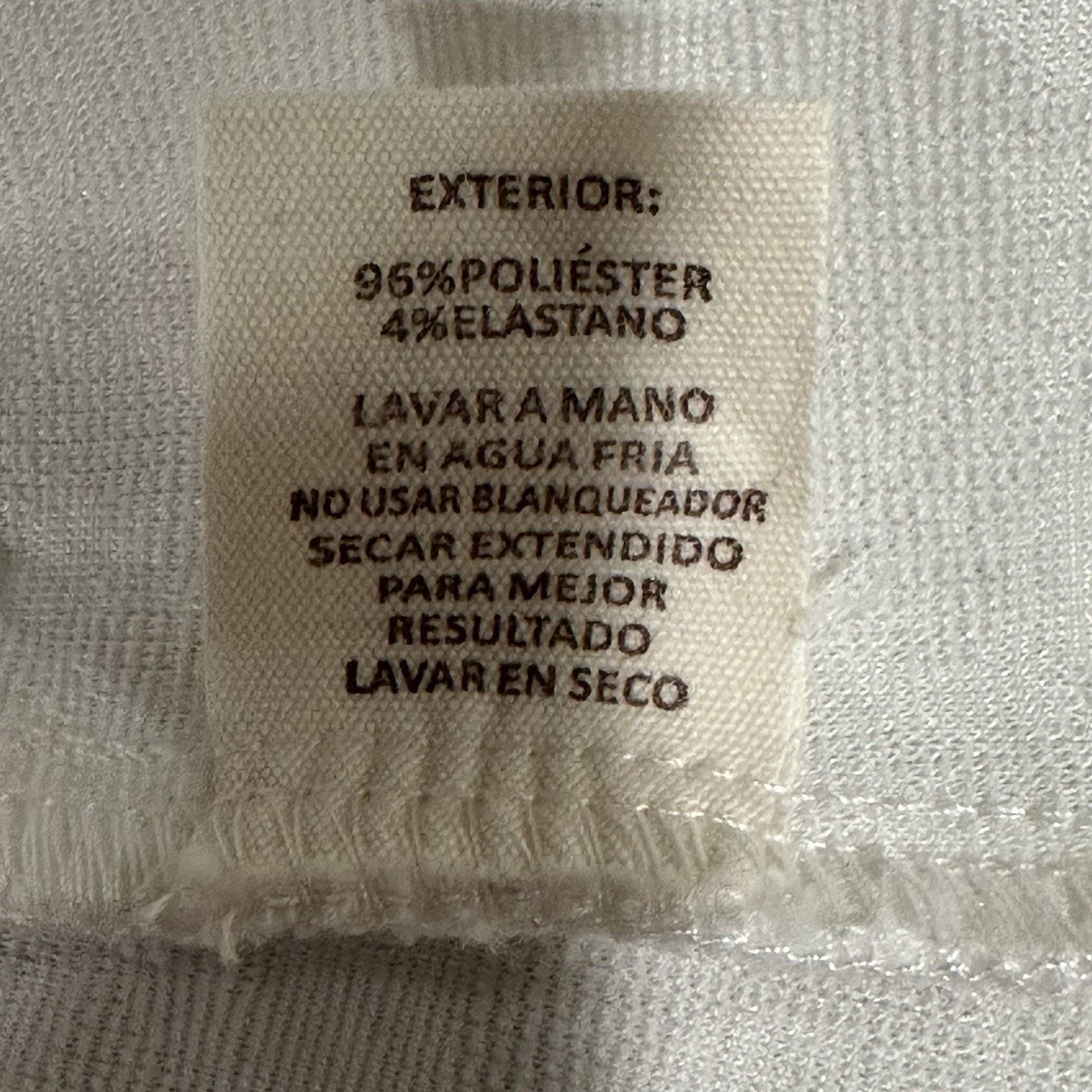Other Hem & Thread White Jacquard Textured Fit & Flare Dress Small Size S / US 4 / IT 40 - 9 Thumbnail
