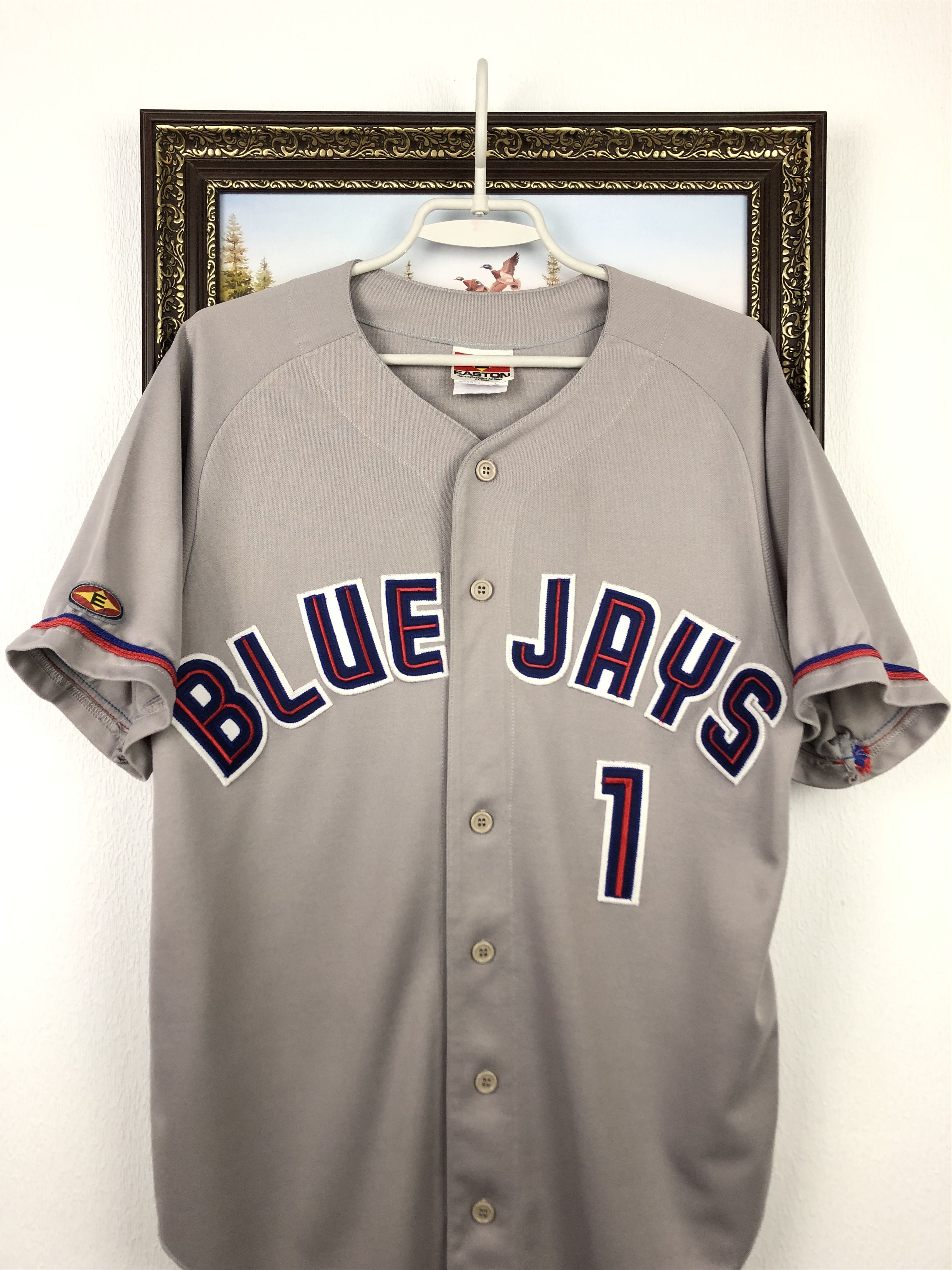 MLB Vintage 90's Toronto Blue Jays Jersey MLB Shirt Mens Spell Size US L / EU 52-54 / 3 - 2 Thumbnail