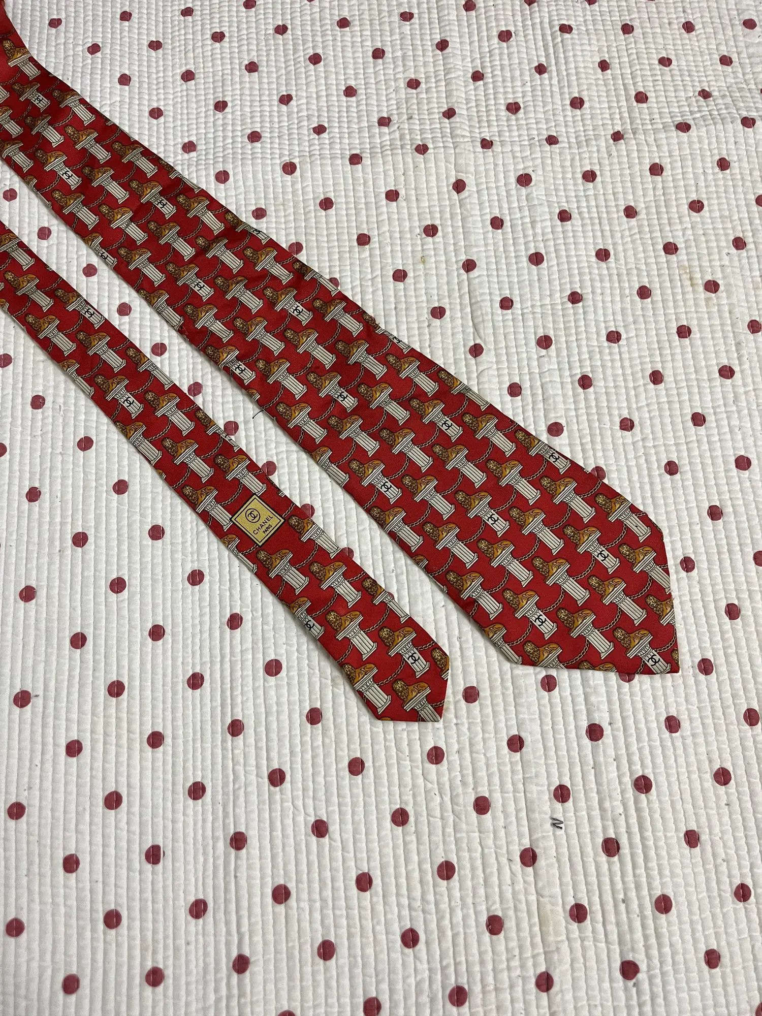Chanel Chanel Monogram Ties Size ONE SIZE - 13 Thumbnail