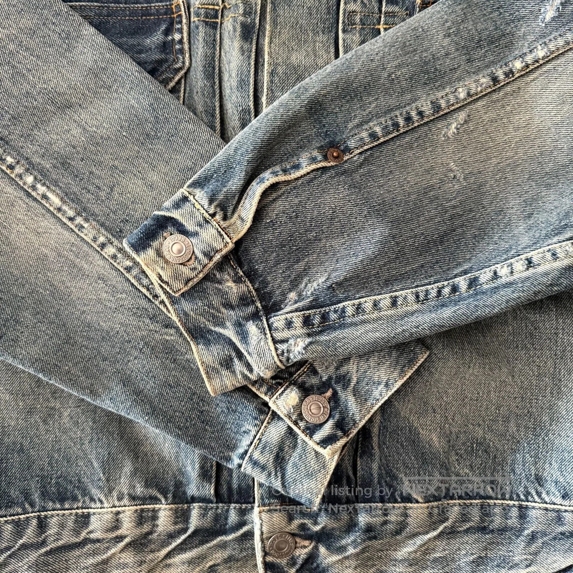 LVC Levi's LVC507xx Washed Denim Jacket. Size US M / EU 48-50 / 2 - 5 Thumbnail