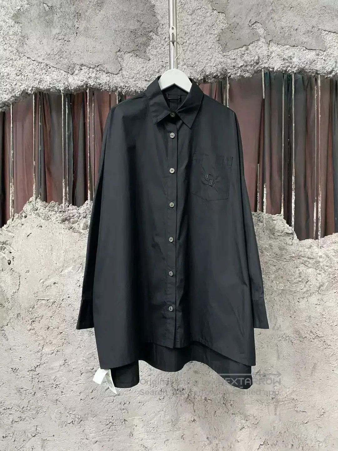Chrome Hearts chrome hearts black pocket embroidered shirt. Size US S / EU 44-46 / 1 - 1 Thumbnail