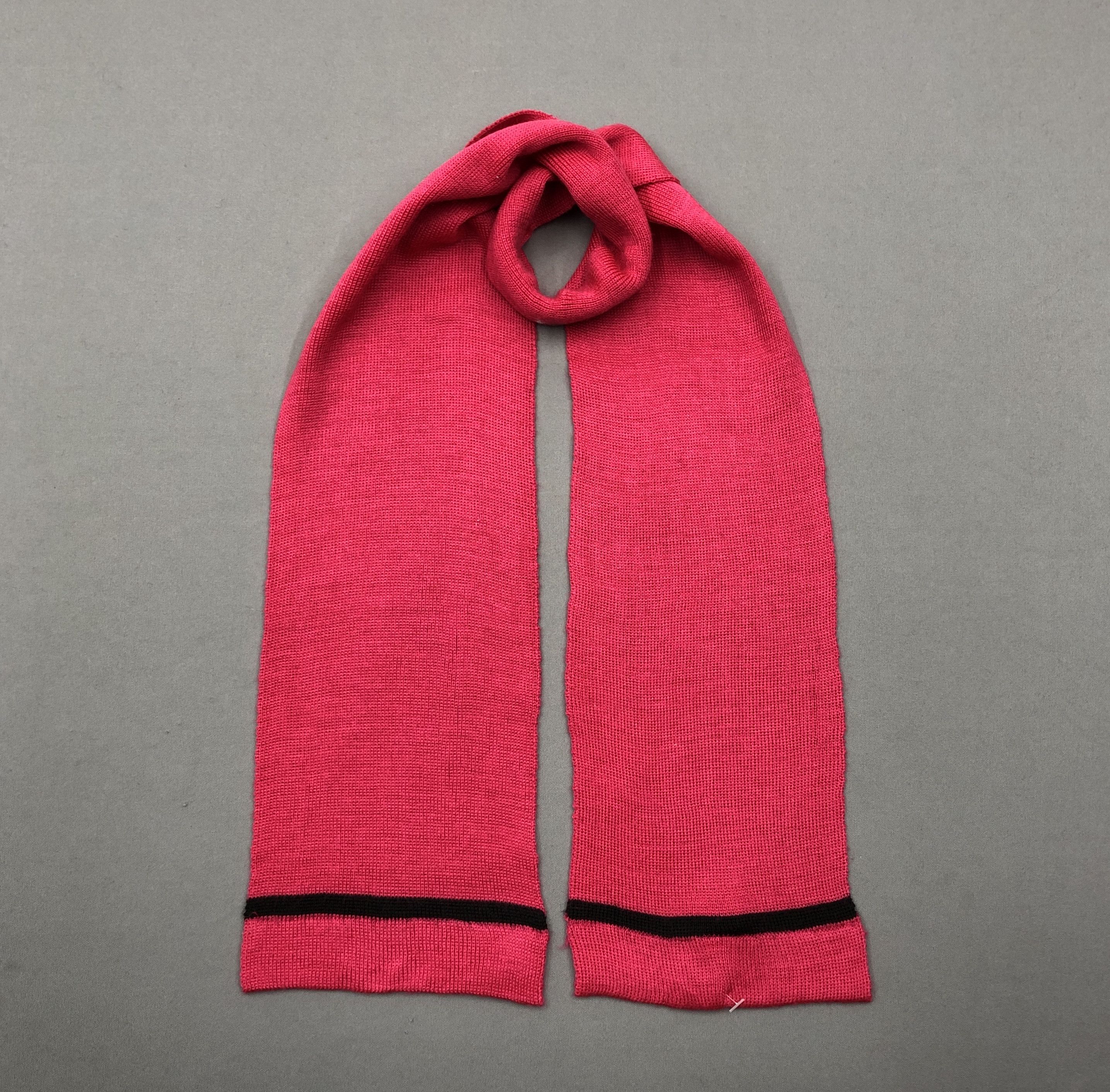 Pierre Cardin Vintage Pierre Cardin Scarf Muffler Wool Ribbed Knit Scarves Size ONE SIZE - 1 Thumbnail