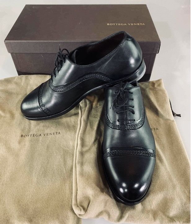 Bottega Veneta 🇮🇹 x Tomas Maier VT Strip Stitch Oxfords 7 NEW