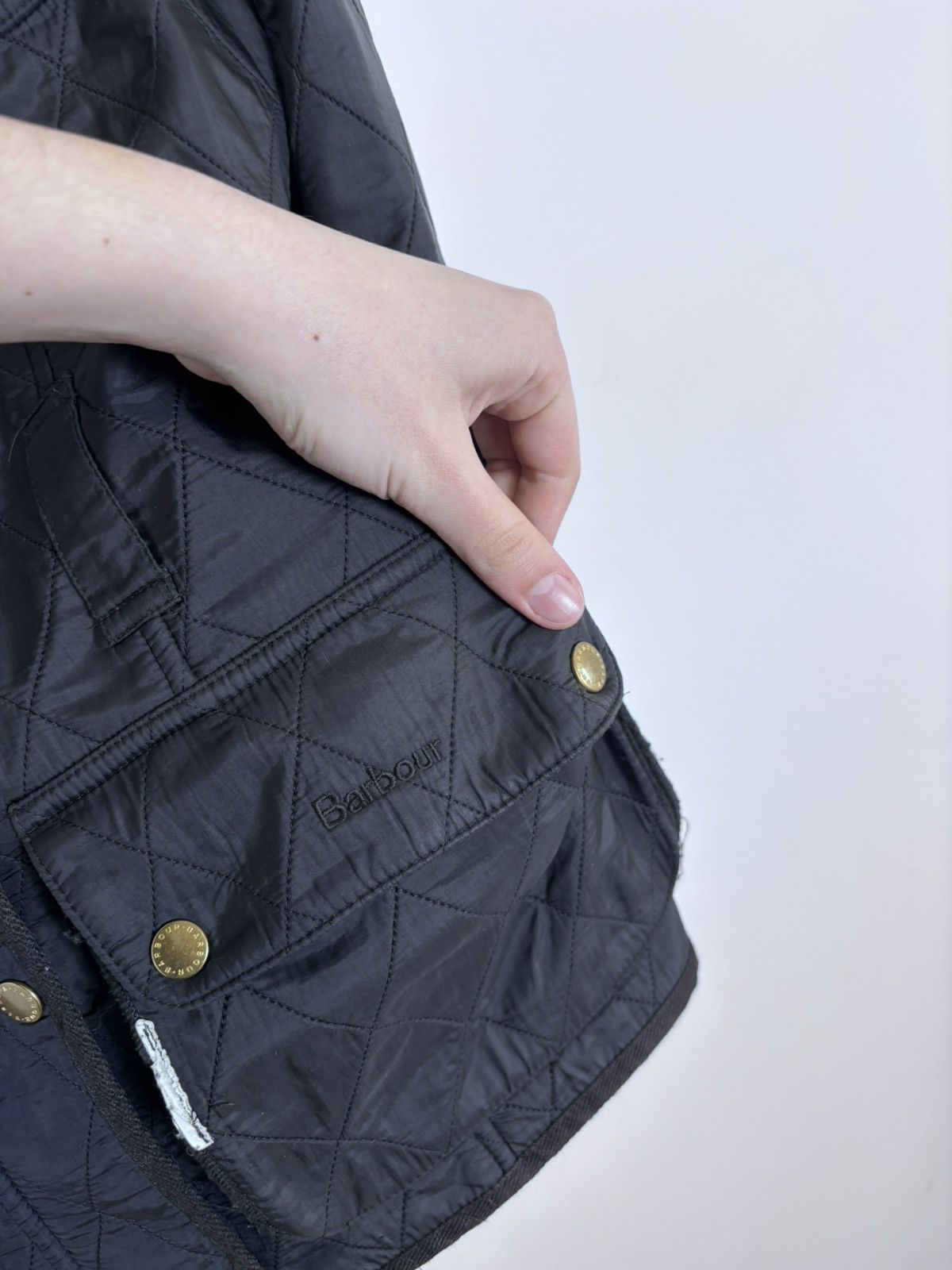 Barbour Barbour International Women’s Polarquilt Jacket Quilted Coat Size M / US 6-8 / IT 42-44 - 12 Thumbnail