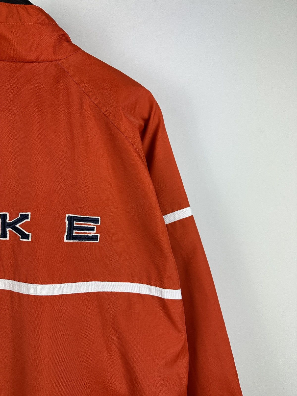 Nike × Vintage 🍊Vintage 90’s Nike Nylon Big Logo Baggy Anorak Jacket Y2K Size US S / EU 44-46 / 1 - 3 Thumbnail