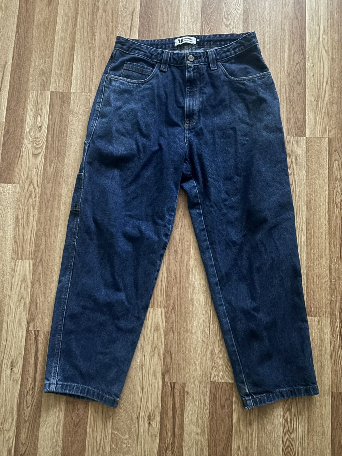 Vintage Wide Leg Carpenter Monet Skateboarding jeans Size US 32 / EU 48 - 2 Thumbnail