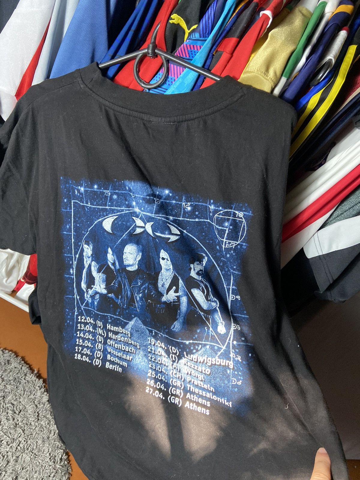 Band Tees × Vintage CRIMSON GLORY ASTRONOMICA VINTAGE FADED 00s TOUR T-SHIRT Size US XL / EU 56 / 4 - 5 Thumbnail
