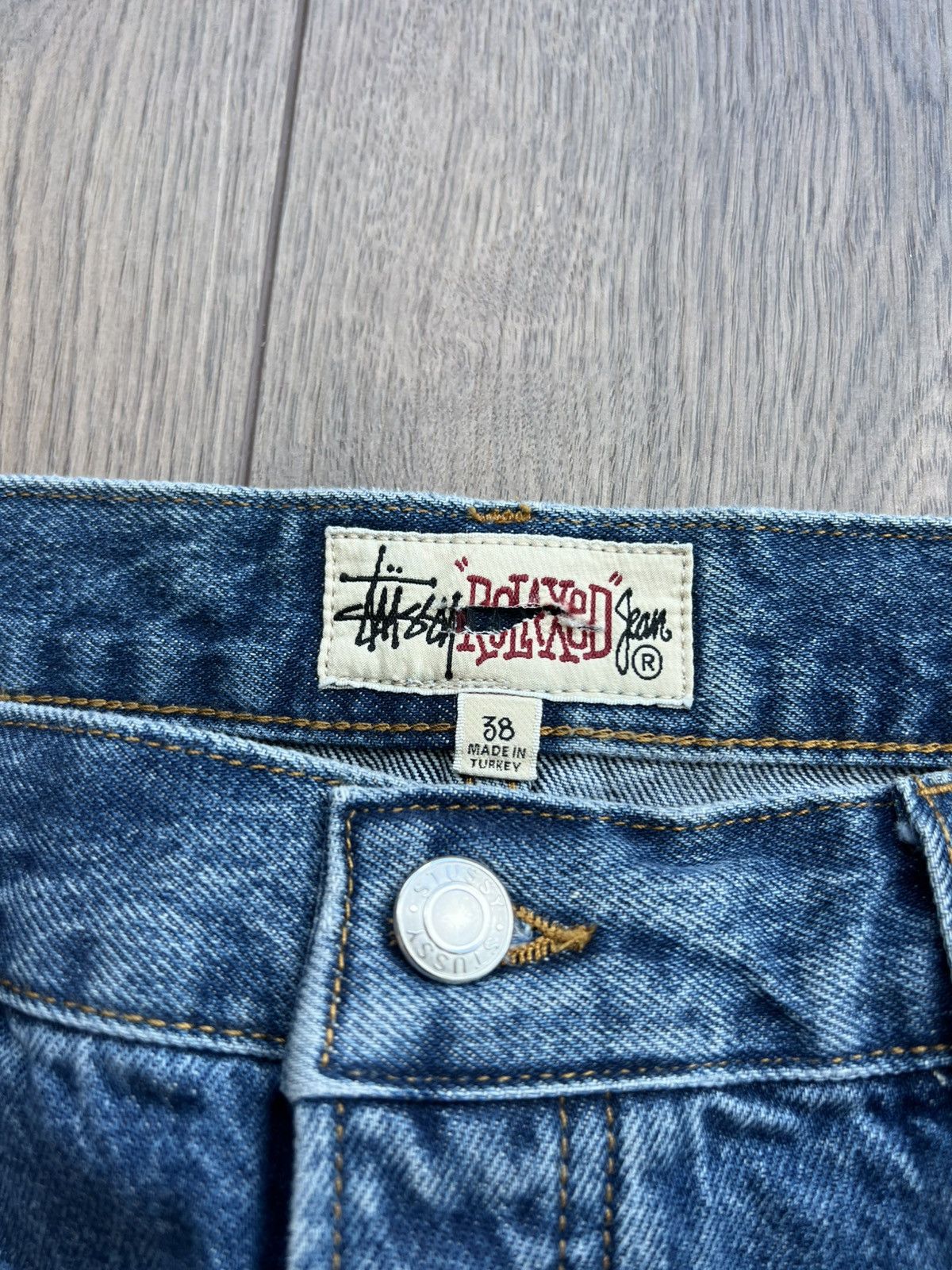 Stussy Stussy Denim Relaxed Jeans 38 Size US 38 / EU 54 - 4 Thumbnail