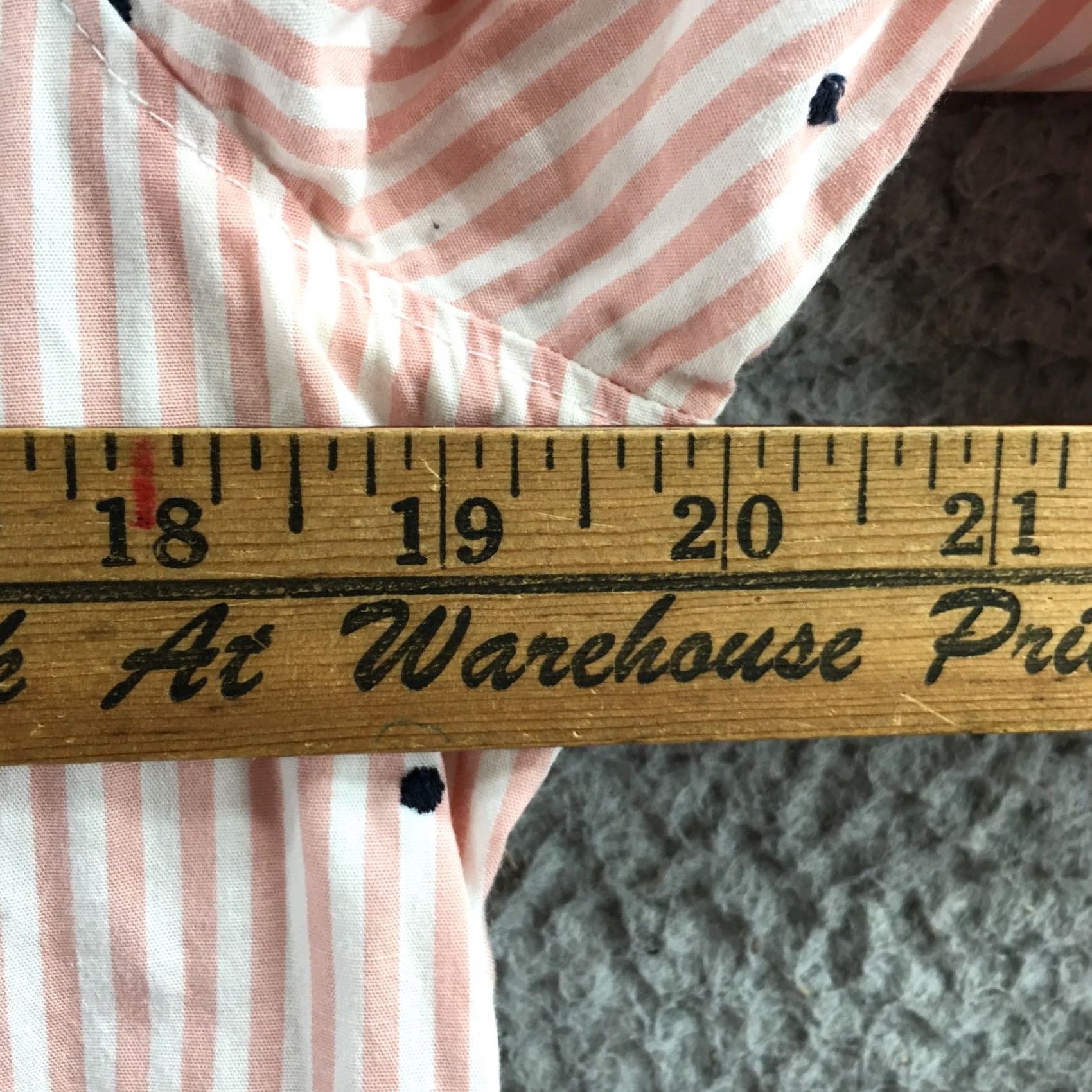 Abercrombie & Fitch Abercrombie & Fitch Shirt Womens M Pink White Button Down Embroidered Floral Size M / US 6-8 / IT 42-44 - 5 Thumbnail