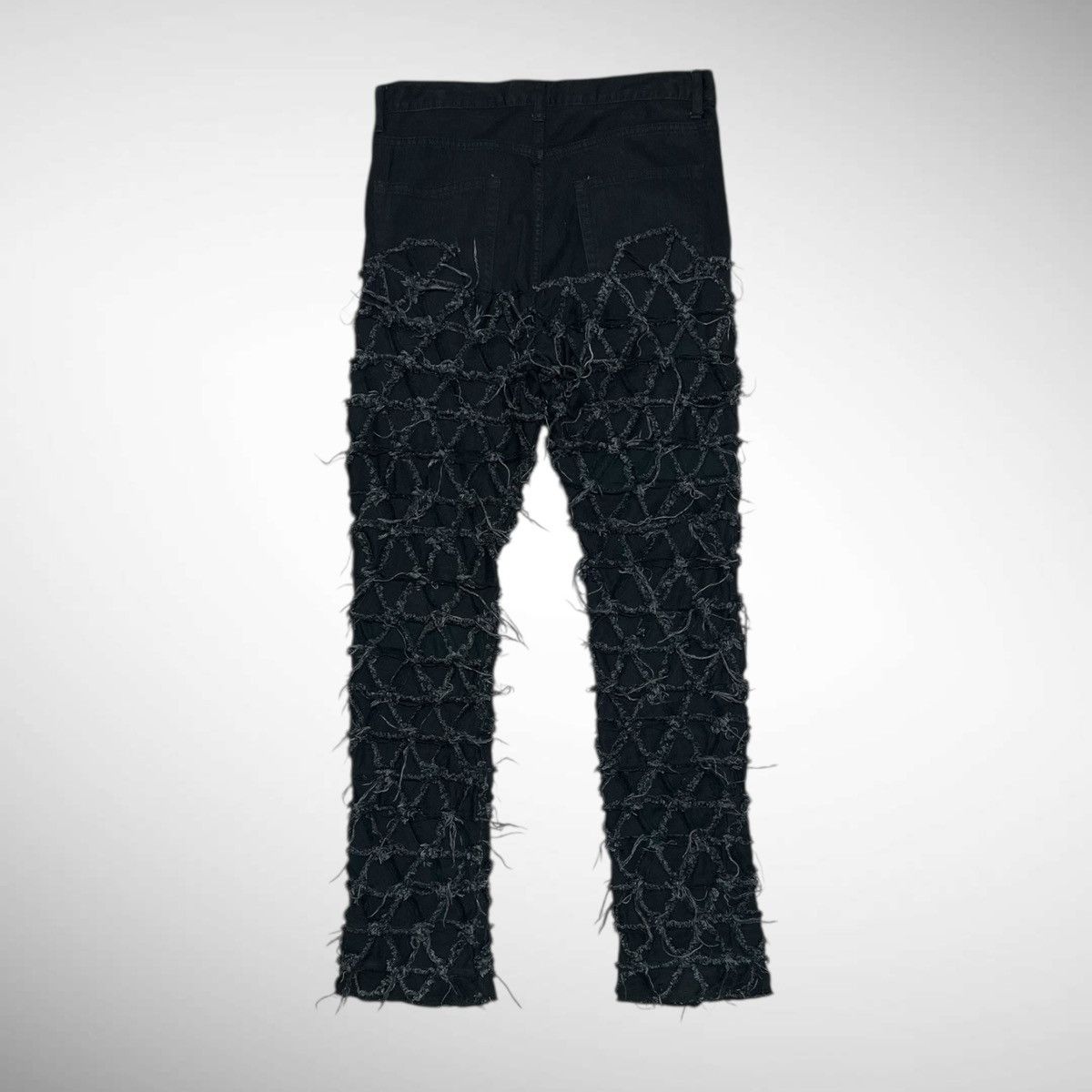 PHENOMENON Phenomenon 2010SS Crust Pants Black Sample Size US 30 / EU 46 - 2 Thumbnail