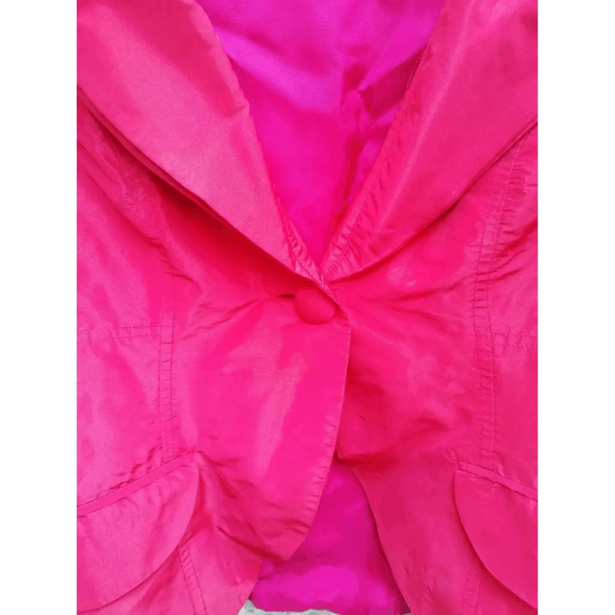 ZAPA Zapa Red Short Vest (Size 36 FR) – Stylish and Bold Size XS / US 0-2 / IT 36-38 - 5 Thumbnail