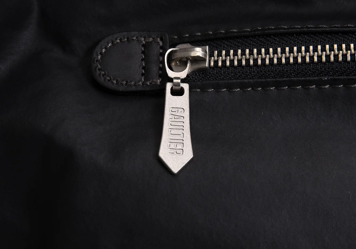 Jean Paul Gaultier Coated Doctor Bag in Black with Minor Flaws Size ONE SIZE - 6 Thumbnail