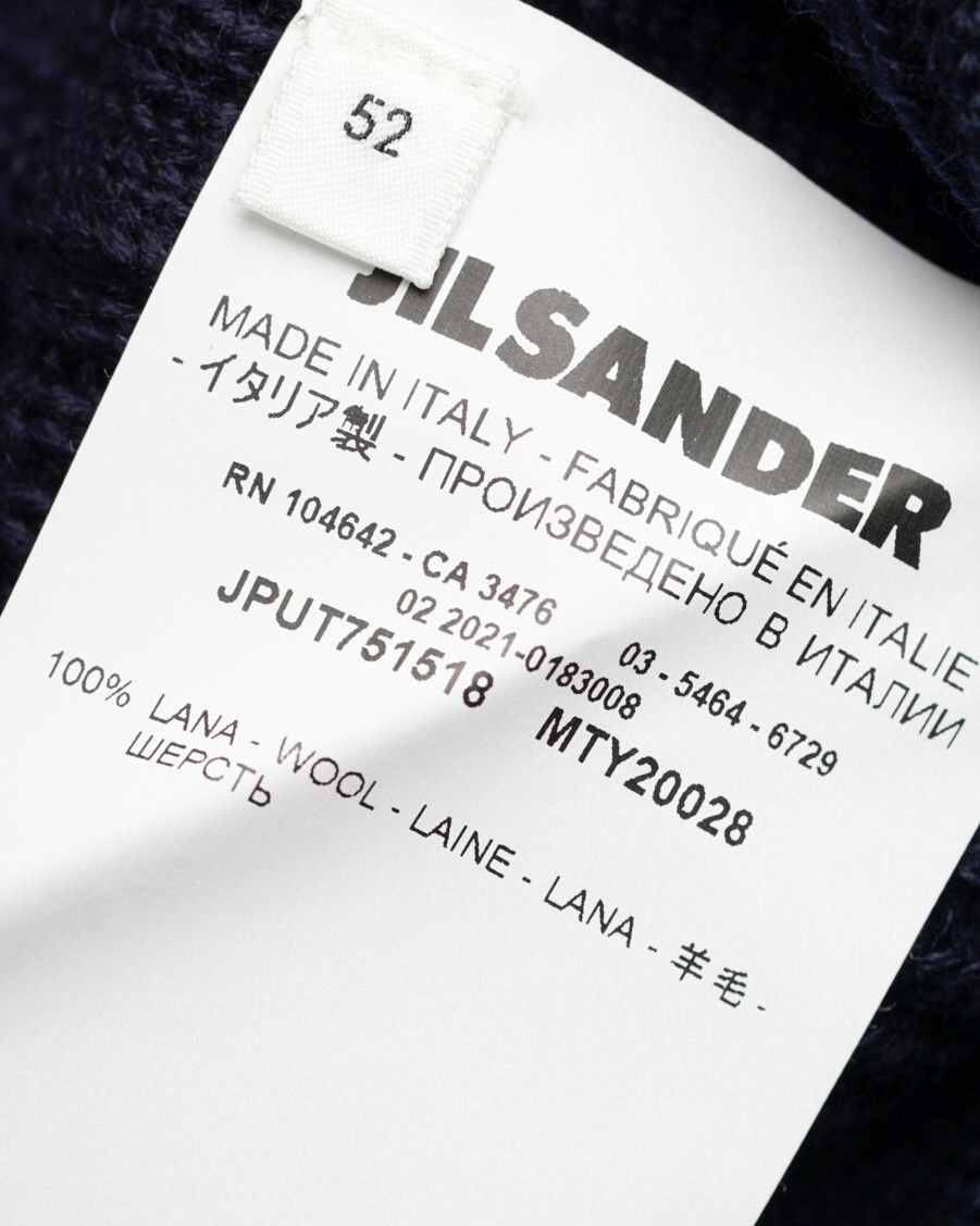 Jil Sander Large knit wool sweater JIL SANDER+ Size US L / EU 52-54 / 3 - 8 Thumbnail