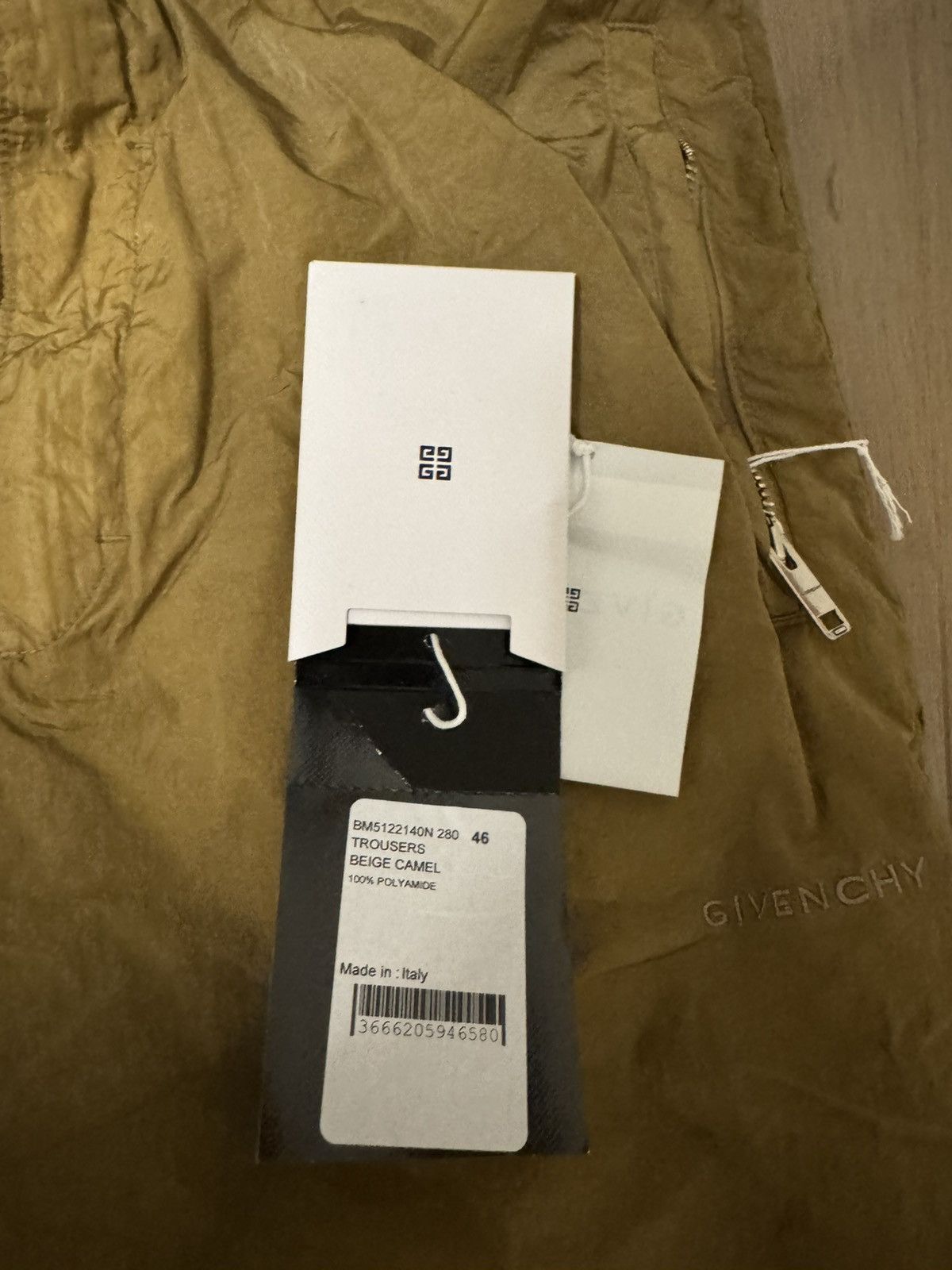 Givenchy 4D garment dyed track pants camel size 46 Size US 30 / EU 46 - 4 Thumbnail