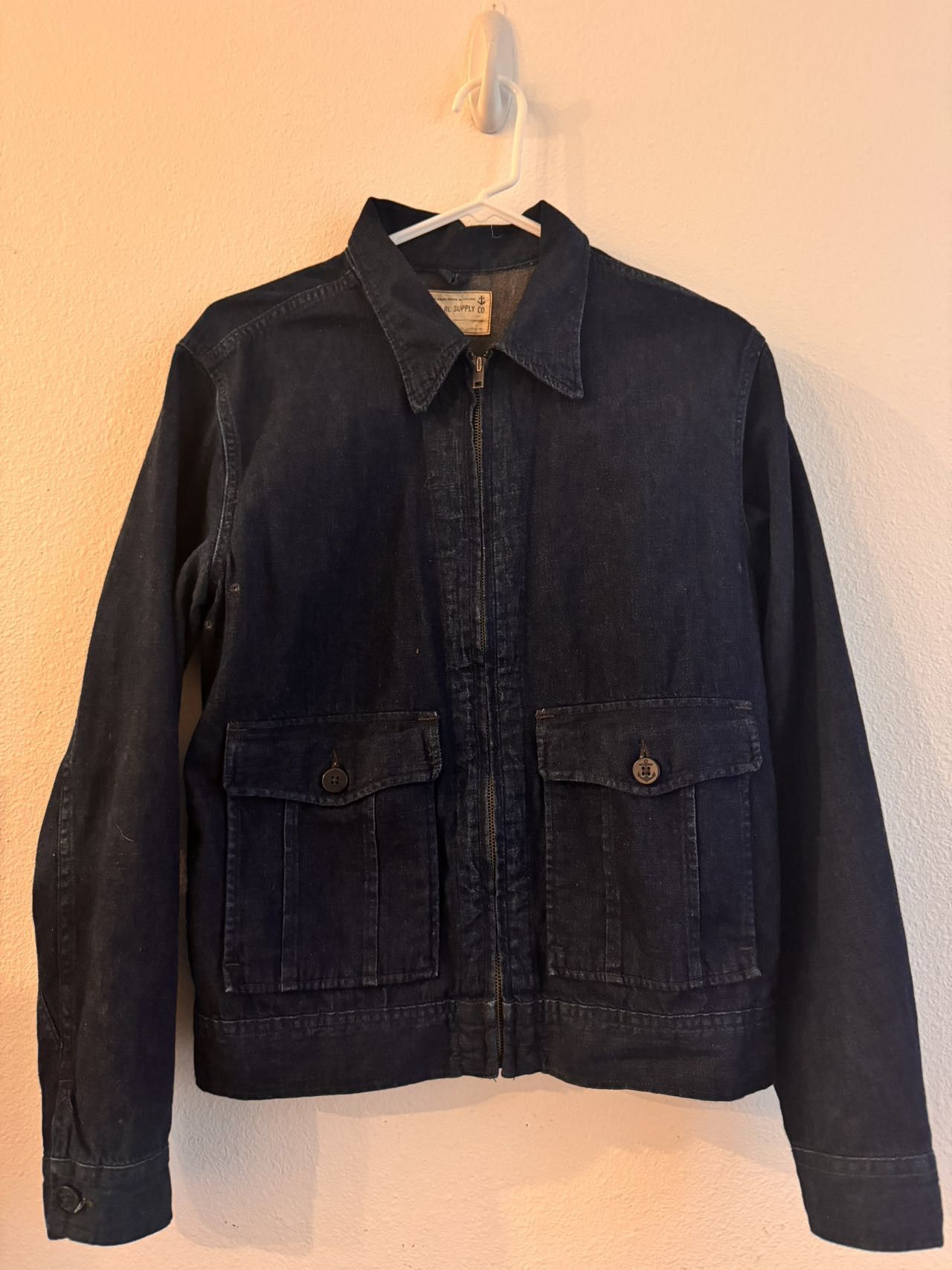 Slim-Fit Indigo-Dyed Denim Overshirt