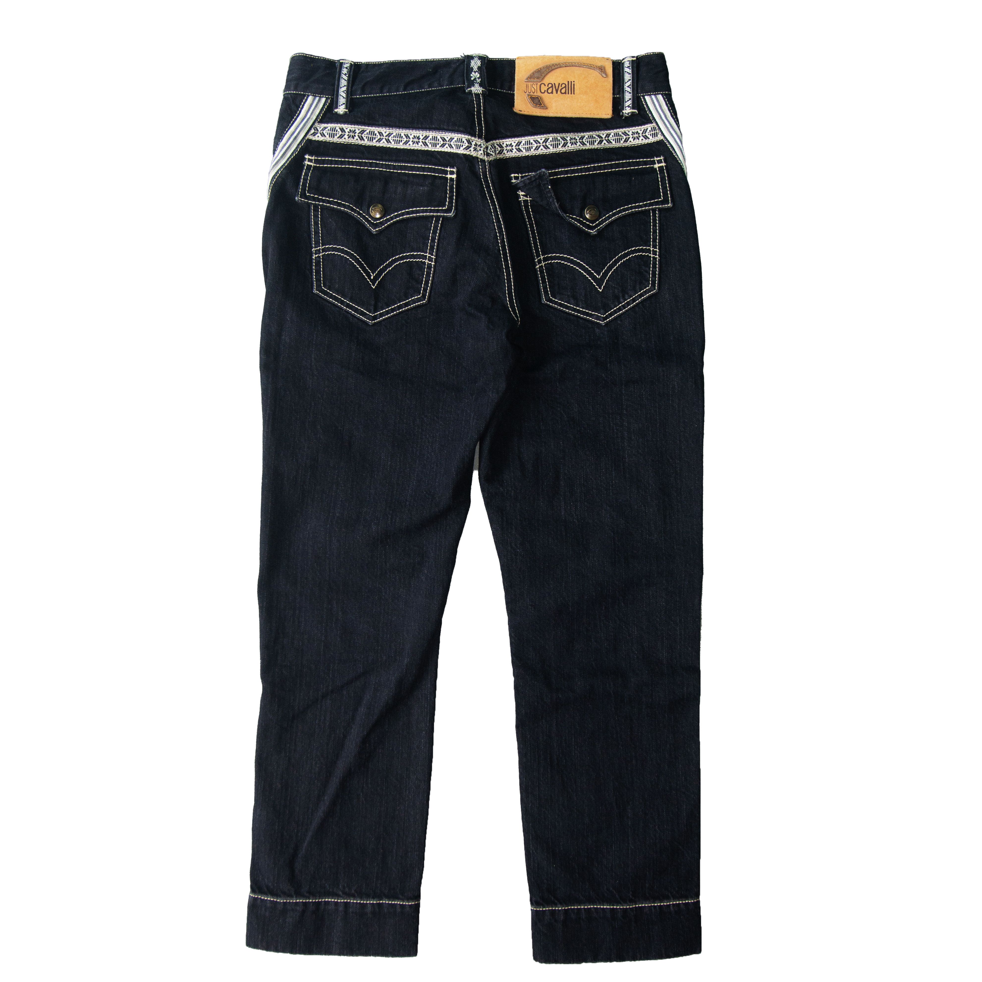 Just Cavalli × Roberto Cavalli Just Cavalli Navajo-detailed Jeans Size 26" / US 2 / IT 38 - 2 Thumbnail