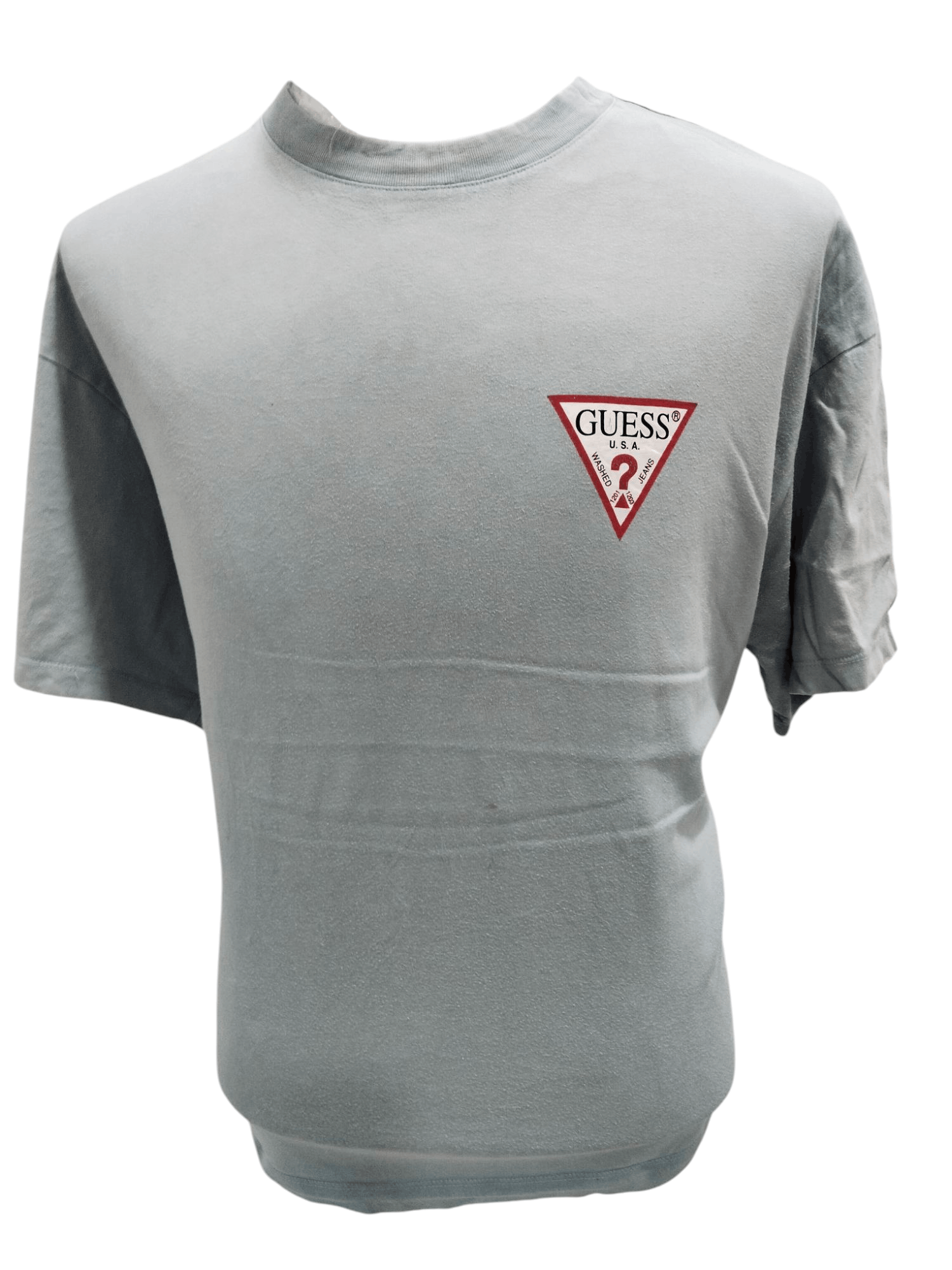 Guess × Vintage Vintage Y2K Guess Big Logo Streetwear Tshirt Size US M / EU 48-50 / 2 - 2 Thumbnail