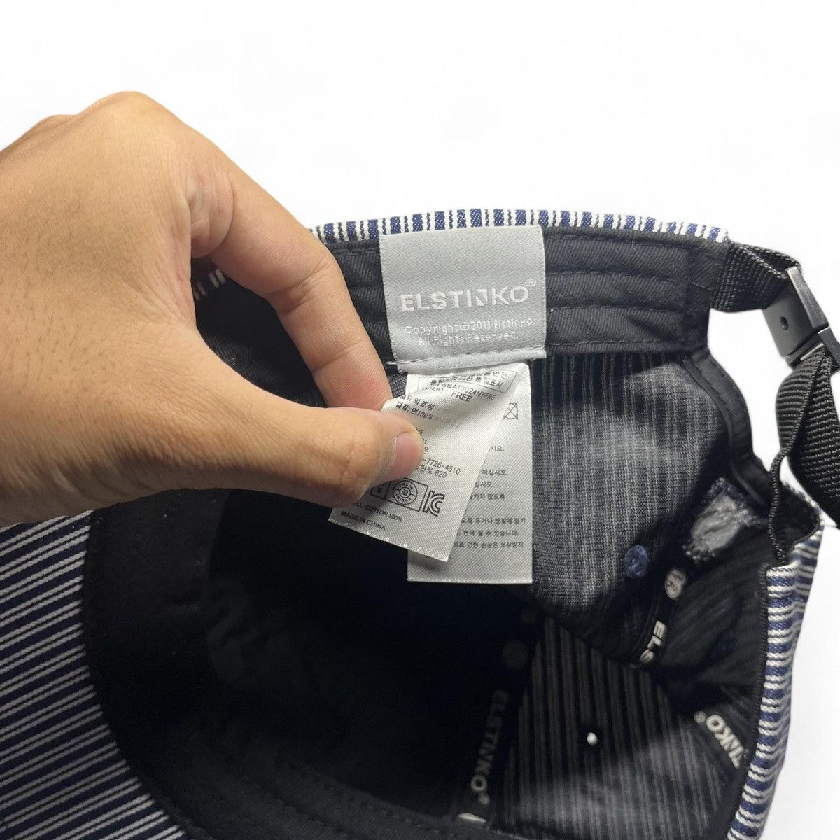 Japanese Brand Elastinko hat Size ONE SIZE - 8 Thumbnail