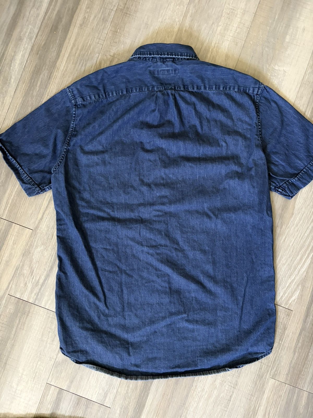 Michael Kors Michael Kors Short Sleeve Slim Fit Button Up Size US M / EU 48-50 / 2 - 3 Thumbnail