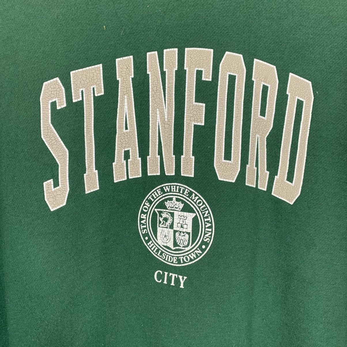 Japanese Brand Stanford City Hillside Town Crewneck Green Sweatshirt Size US M / EU 48-50 / 2 - 10 Thumbnail