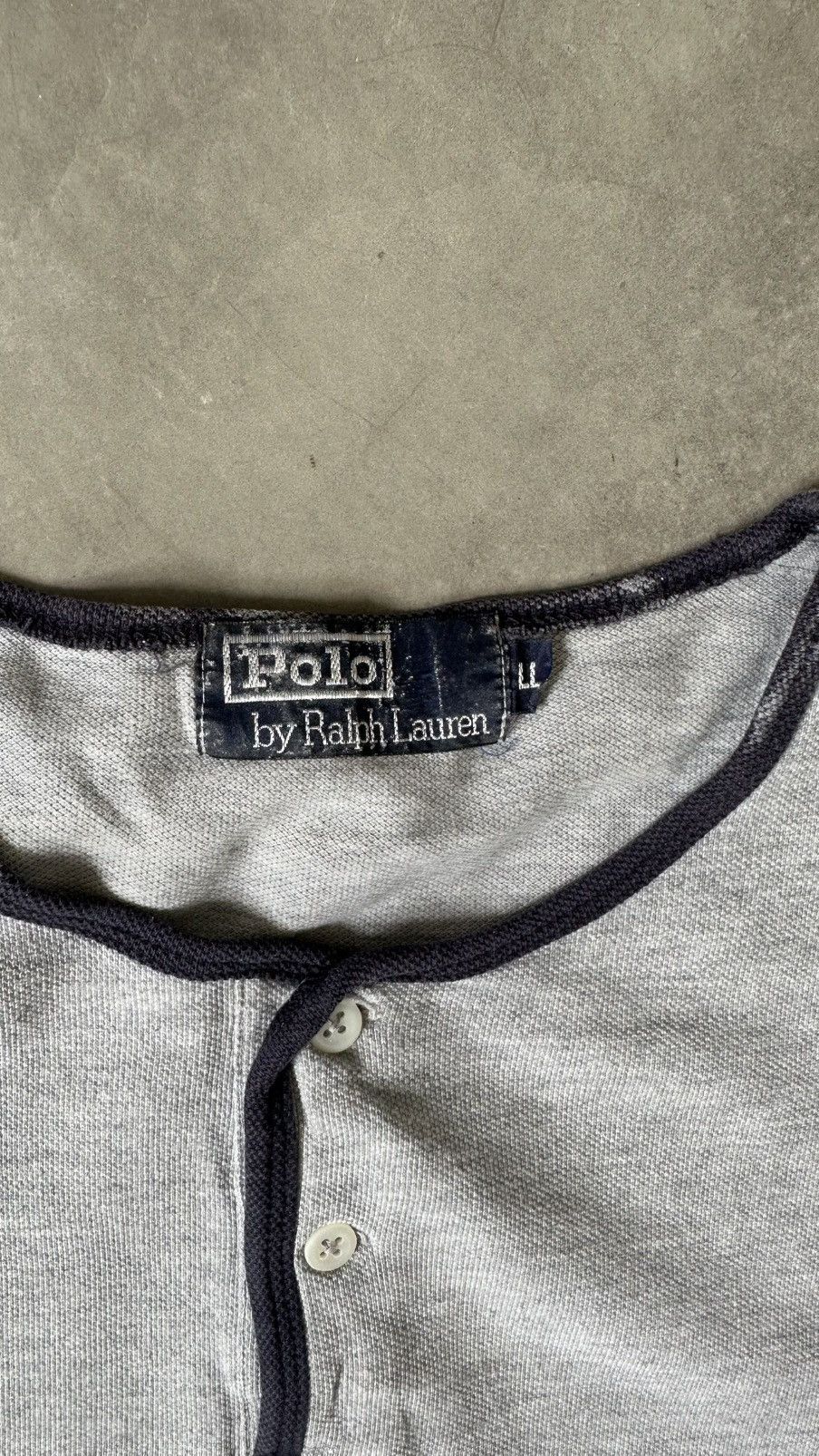 Polo Ralph Lauren VINTAGE POLO RALPH LAUREN BUTTON TEE Size US XL / EU 56 / 4 - 5 Thumbnail
