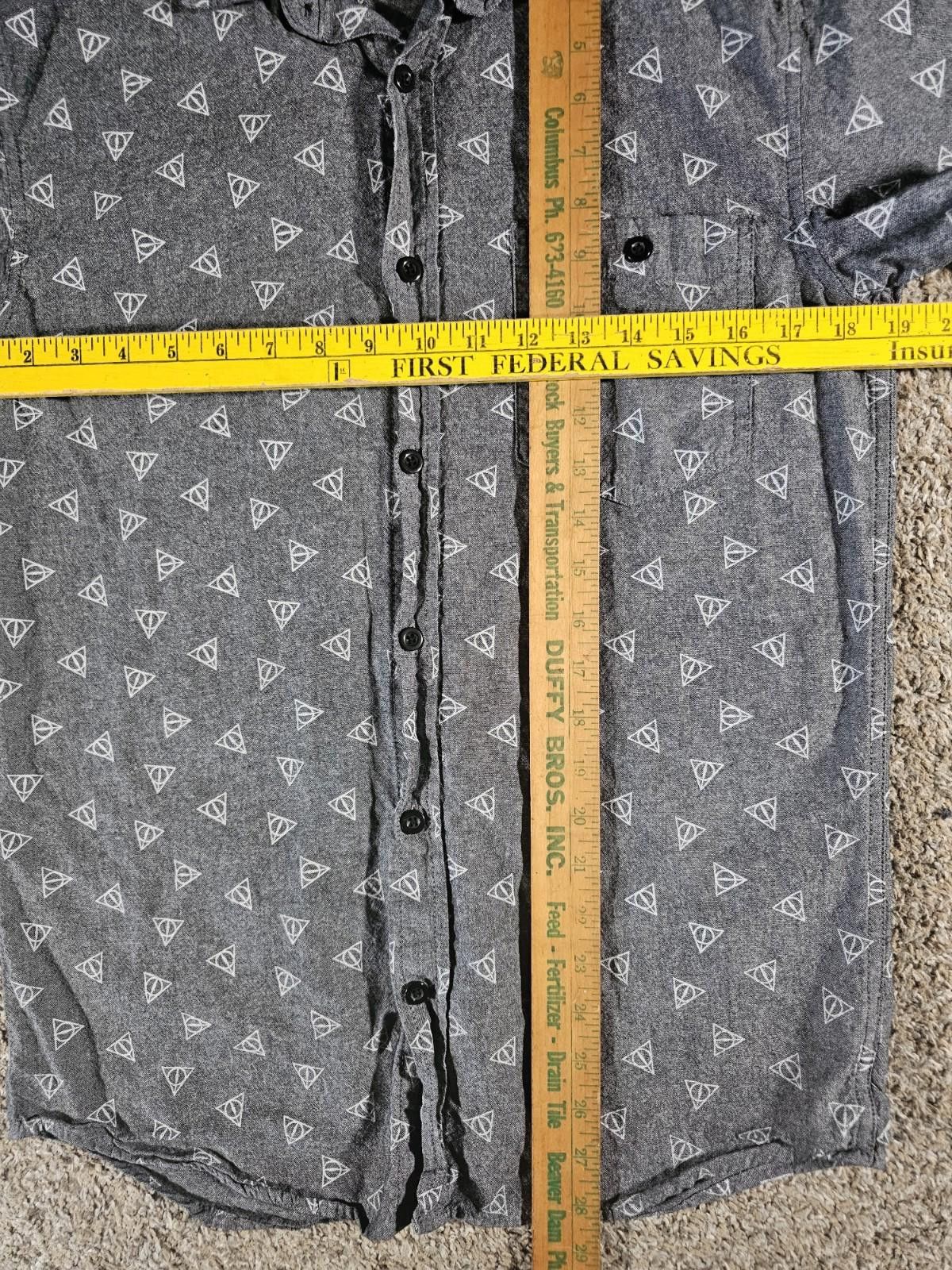 Other Harry Potter Deathly Hallows Button Up Shirt Short Sleeve S Size US S / EU 44-46 / 1 - 4 Thumbnail