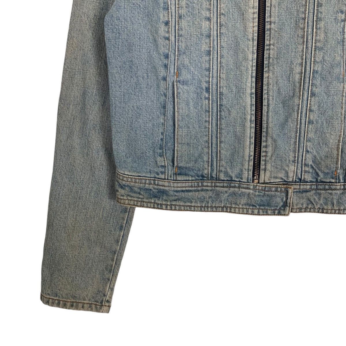 Gap GAP Washed Cropped Denim Jacket #0601-C28 Size S / US 4 / IT 40 - 5 Thumbnail