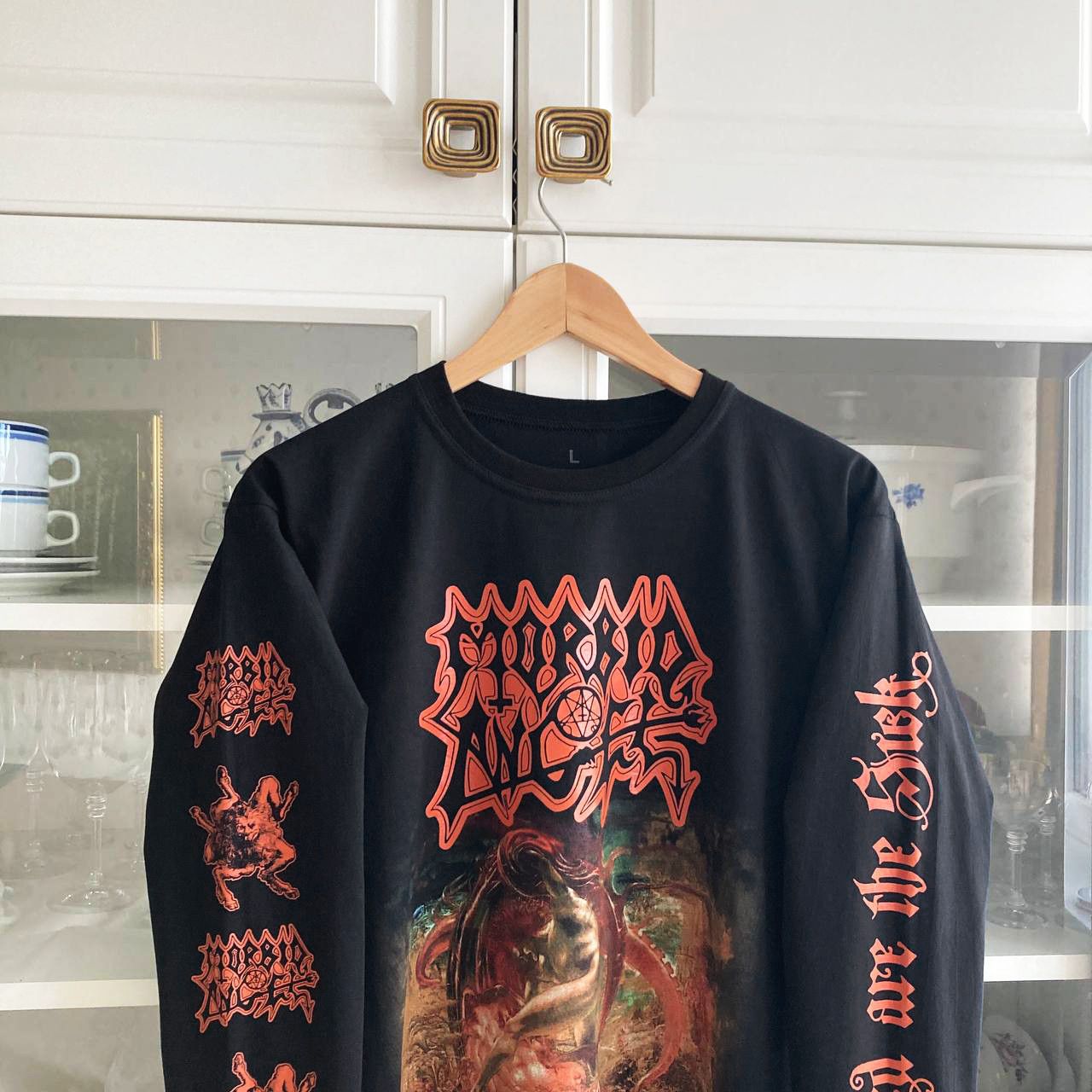 Band Tees Long sleeve Morbid Angel - Blessed Are the Sick Size US L / EU 52-54 / 3 - 2 Thumbnail