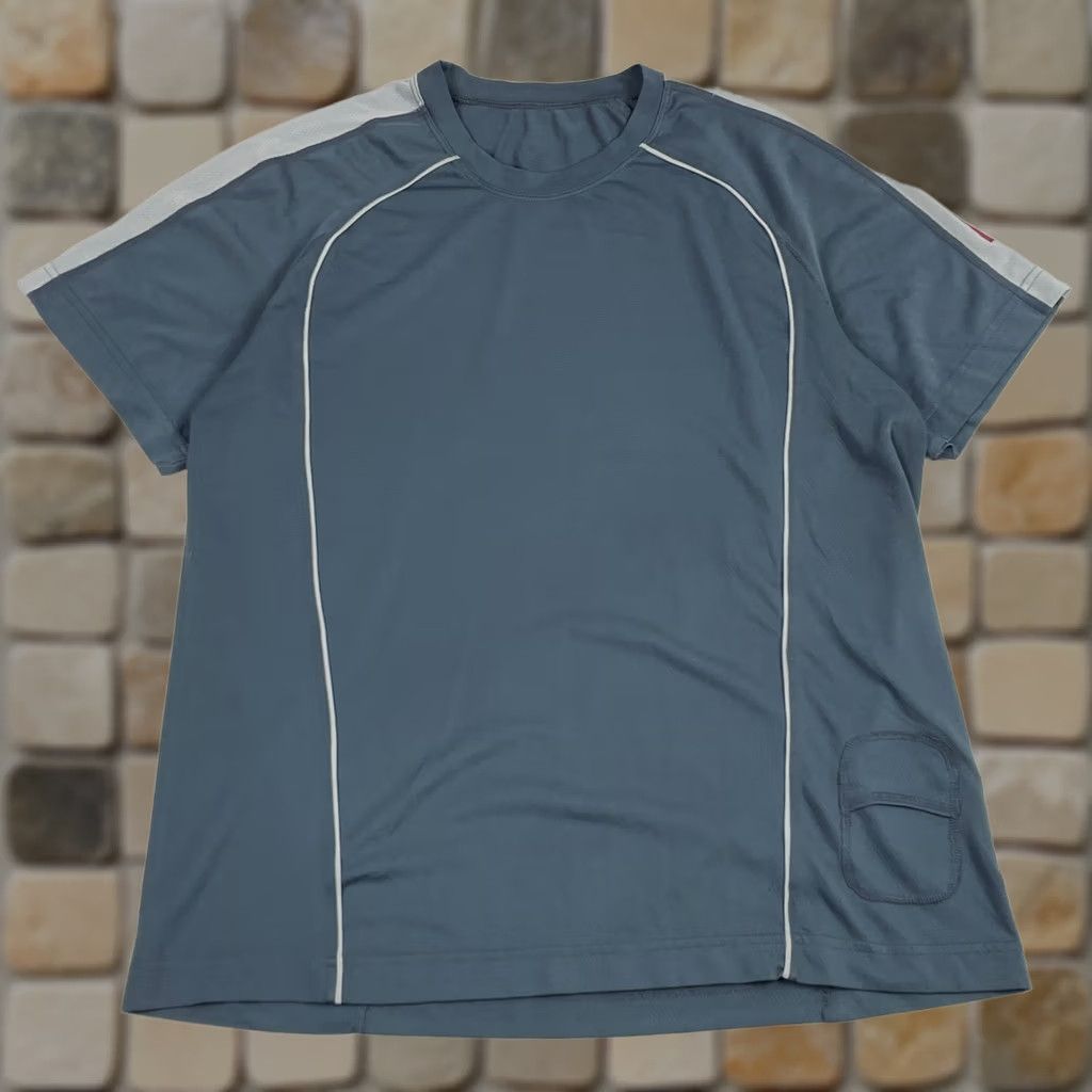 Lululemon Lululemon Shirt - Mens Large Gray Short Sleeve Crew Neck Workout Gym Tech Pocket Size US L / EU 52-54 / 3 - 1 Thumbnail