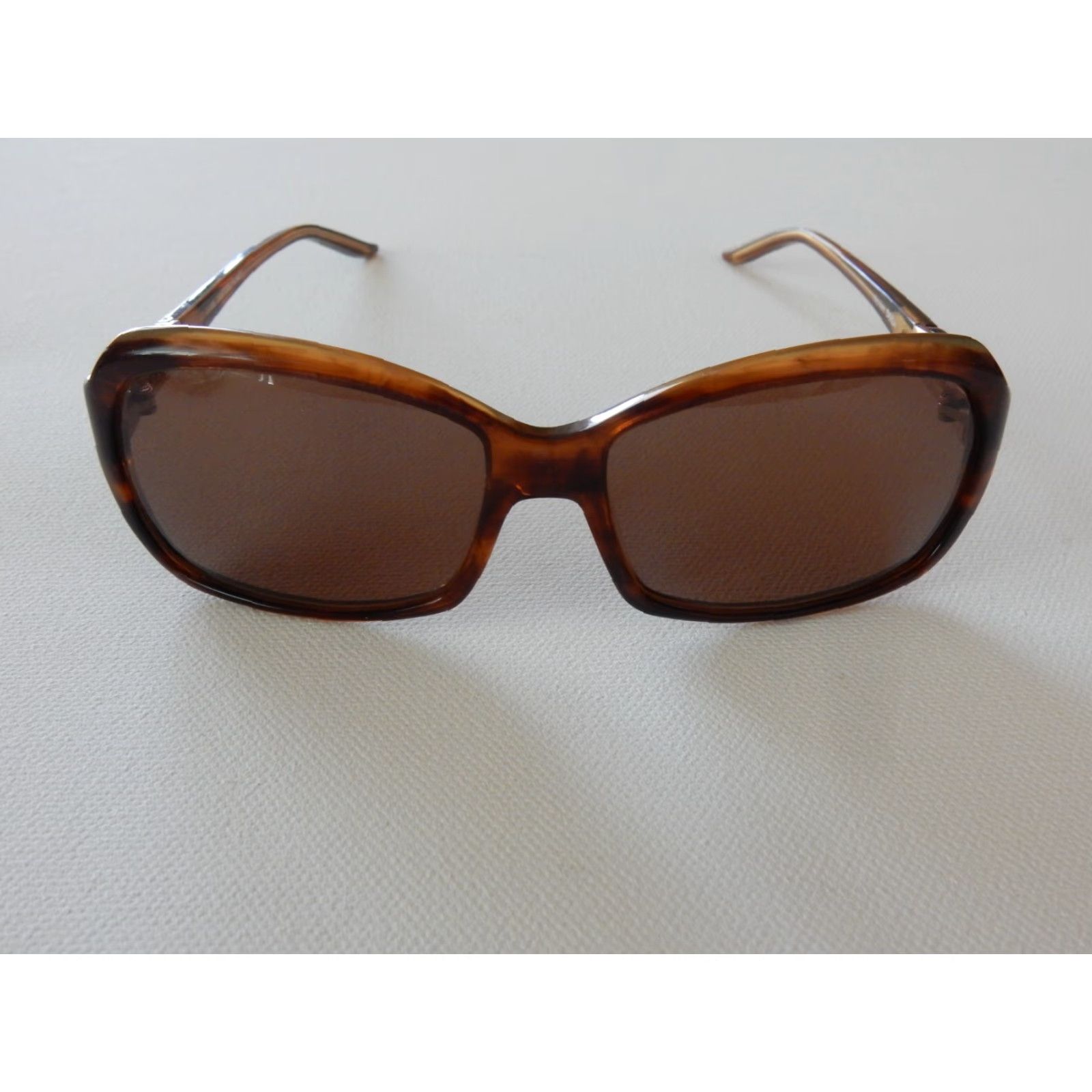 Vintage VINTAGE Karen Kane Sunglasses Women Brown Tortoise Dahlia 56mm Accessories Size ONE SIZE - 2 Thumbnail