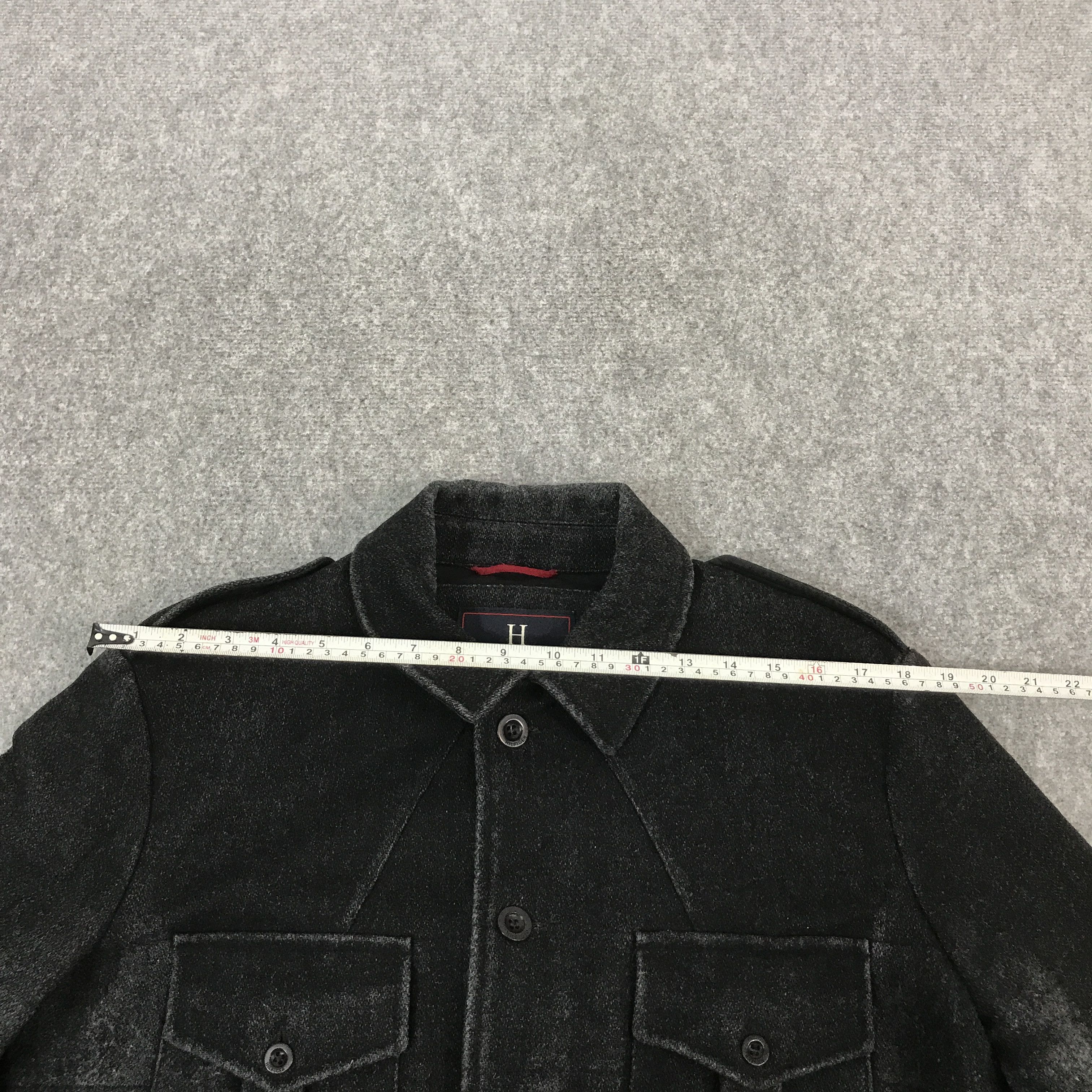 Tommy Hilfiger HILFIGER WOOL BUTTON SHIRT JACKET Size US M / EU 48-50 / 2 - 9 Thumbnail