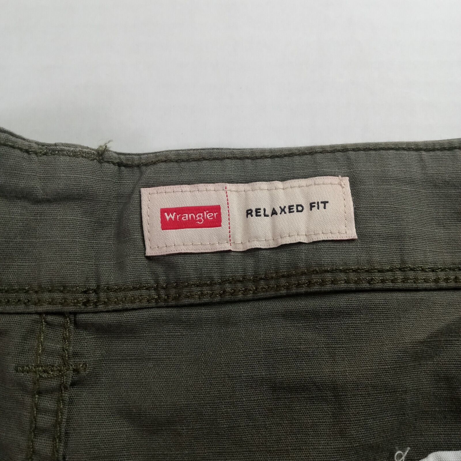 Wrangler Wrangler Authentics Cargo Shorts Men's 48 Green 10" Inseam Size US 44 / EU 60 - 3 Thumbnail
