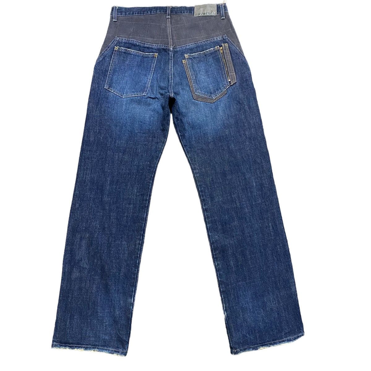 Japanese Brand Japanese Brand HIGHBROW Hybrid Denim Jeans Size US 32 / EU 48 - 2 Thumbnail