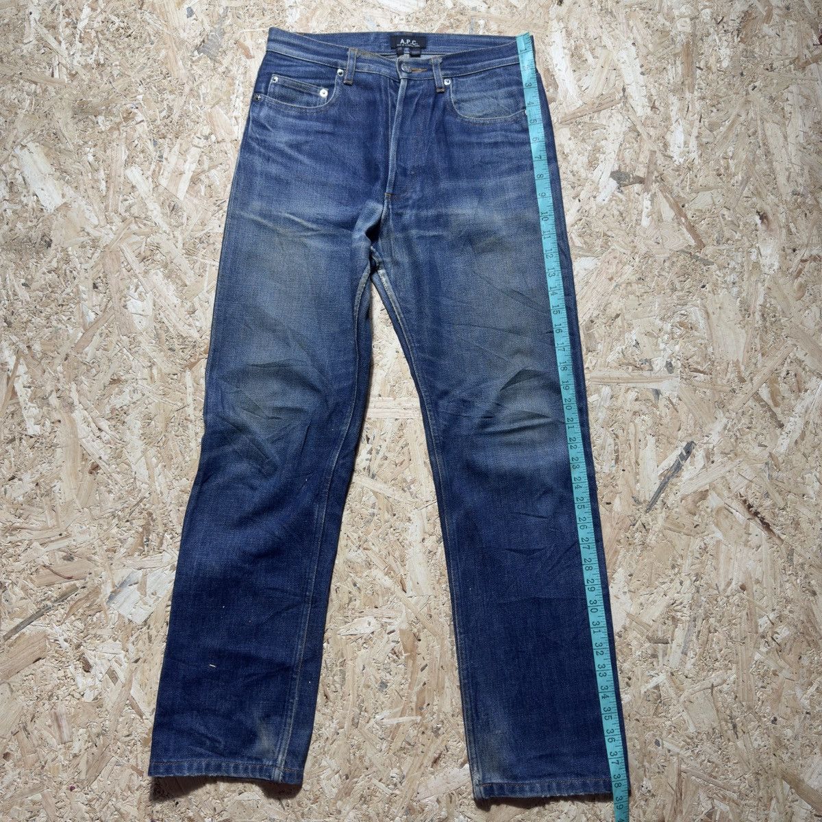 A.P.C. A.P.C Selvedge Denim Slim Fit Cutting Size US 28 / EU 44 - 15 Thumbnail