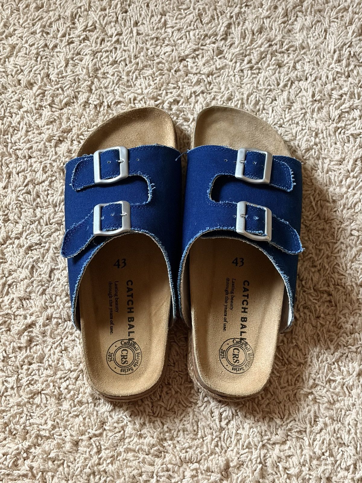 Other Catch Ball Indigo Sandals Size US 10 / EU 43 - 1 Thumbnail