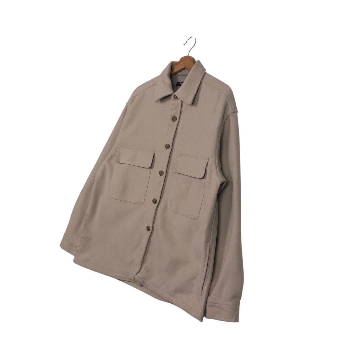 Beams Plus 📌Vintage Wool Chore Jacket Beams Heart Button Issey Miyake Size US M / EU 48-50 / 2 - 3 Thumbnail