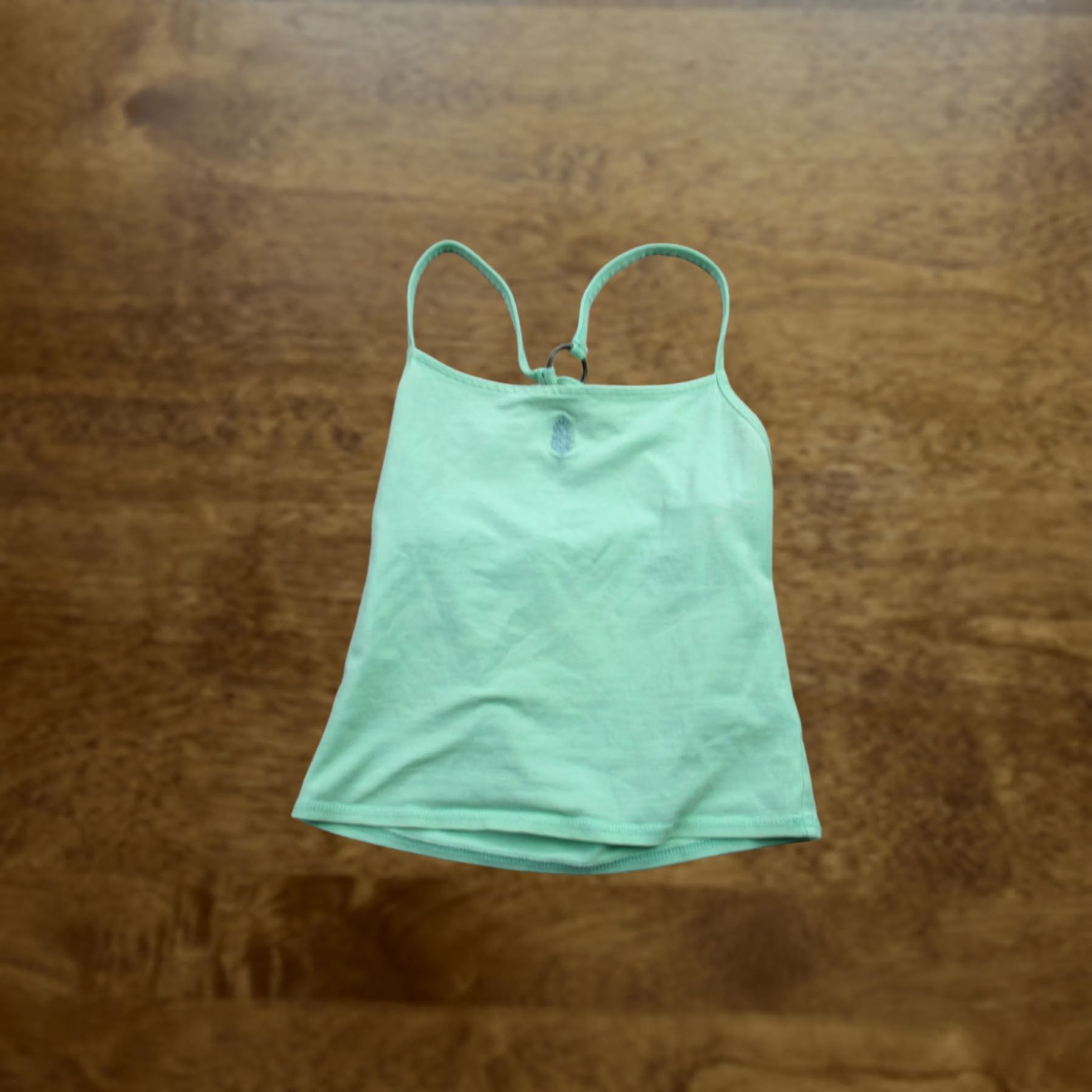 Free People Free People Shirt Womens XS Sleeveless Square Neck Pullover Lightweight Green Size XS / US 0-2 / IT 36-38 - 1 Thumbnail