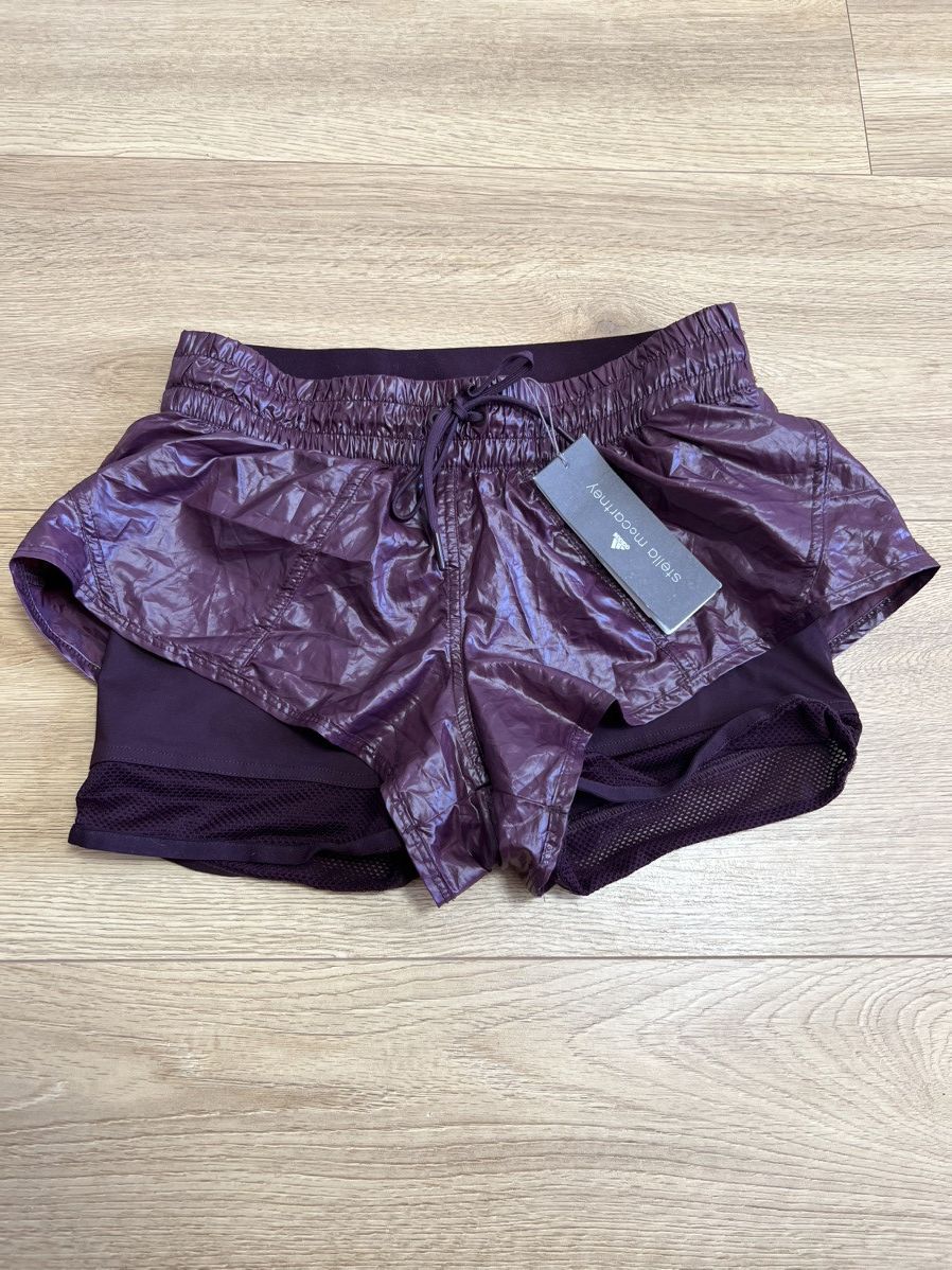 image of Adidas X Stella Mccartney Shorts in Violet, Men's (Size 30)