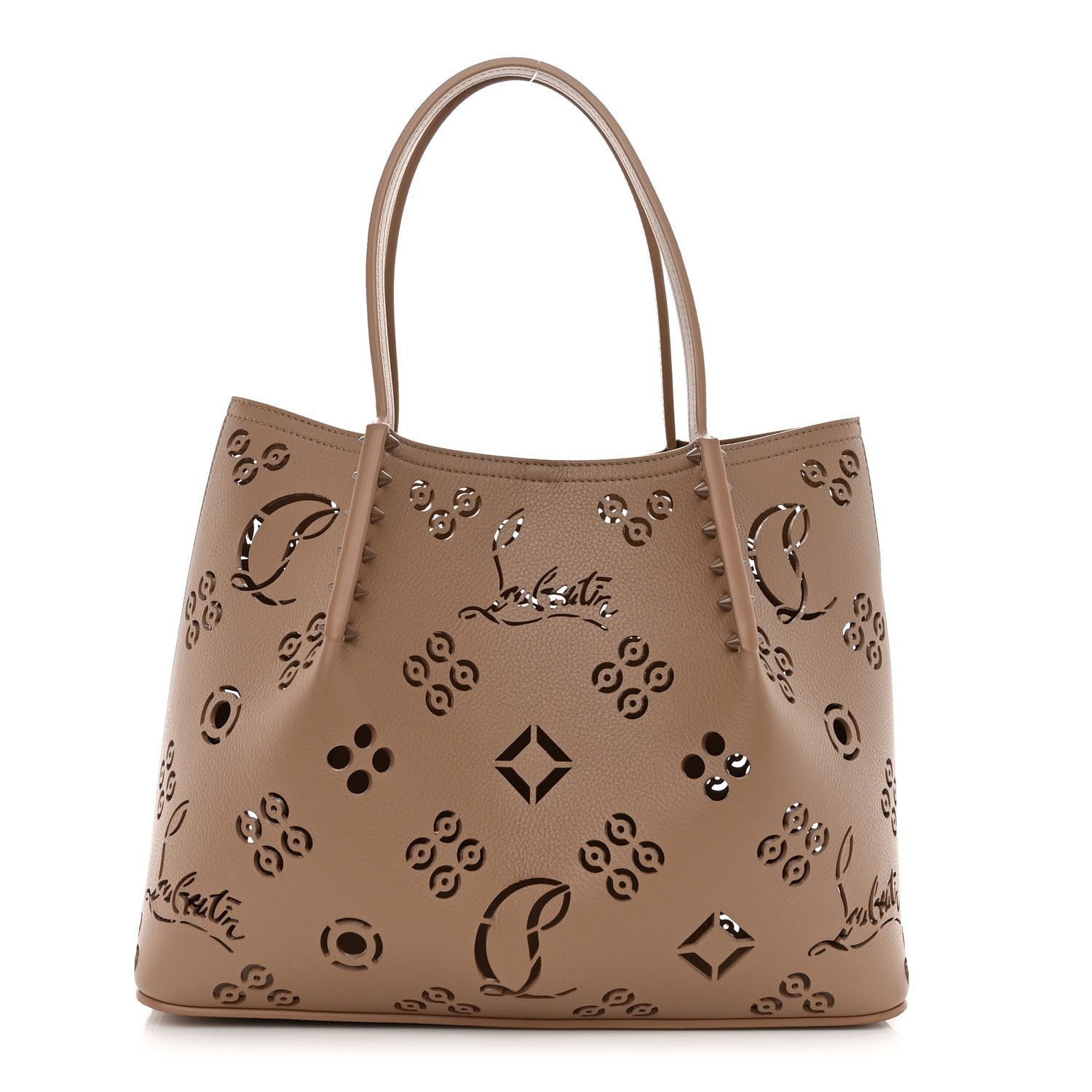 Christian Louboutin o1s1wg111124 Size: OS/ Cabarock Mini Bag in Beige Size ONE SIZE - 1 Thumbnail