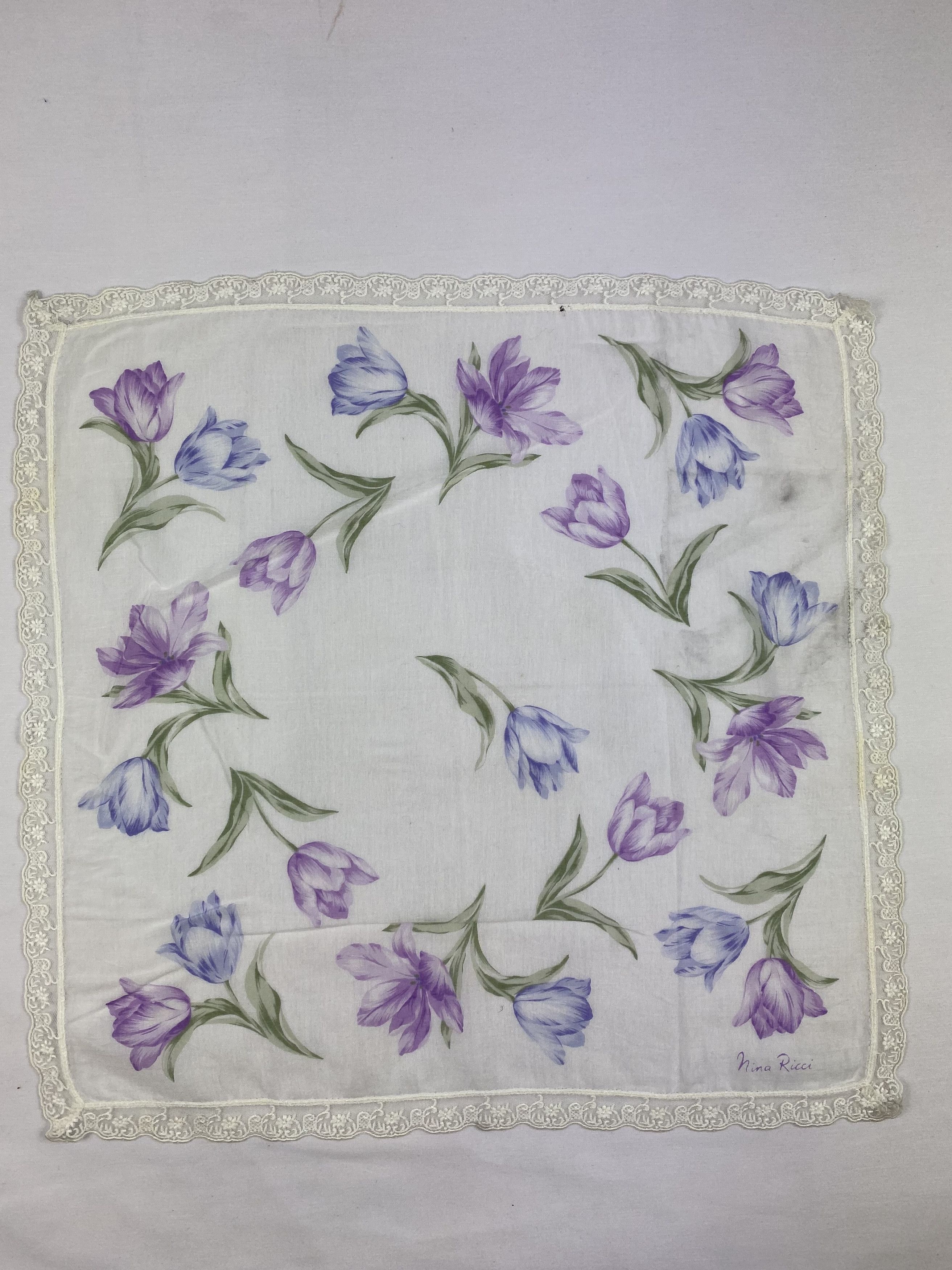 Nina Ricci × Vintage Nina Ricci Handkerchief / Bandana / Neckerchief Size ONE SIZE - 3 Thumbnail