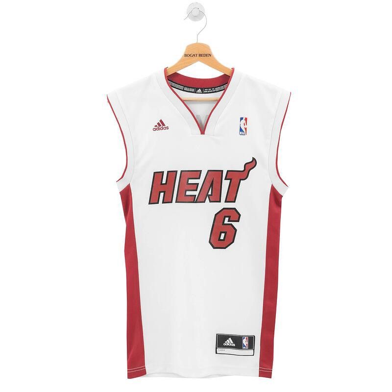Adidas × NBA Adidas NBA Miami HEAT 2011 Away LeBron James Swingman Jersey Size US XXS / EU 40 - 1 Thumbnail