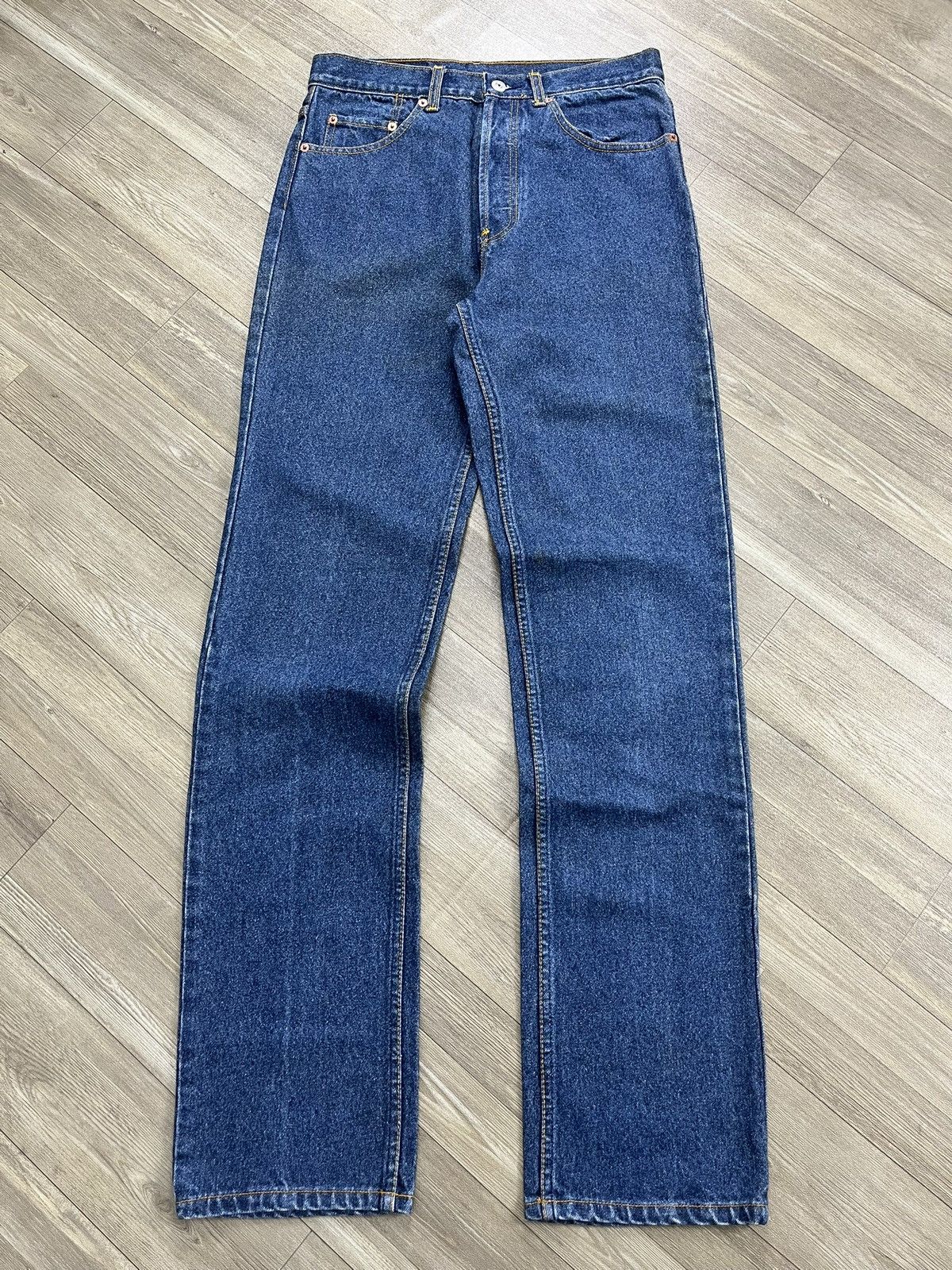 Levi's Vintage Clothing 🇺🇸1990s Vintage Levis 501 USA 31x34 Indigo Blue Jeans Size US 31 - 1 Thumbnail