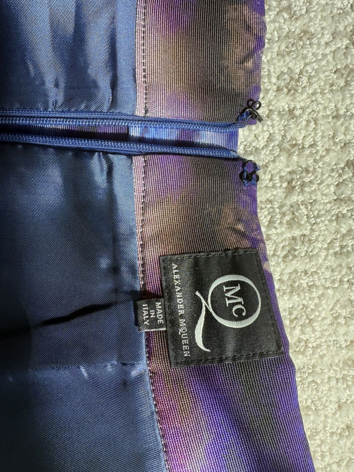 Alexander McQueen Alexander McQueen Kaleidoscope Crystal Print Mini Skirt Size 25" / US 0 / IT 36 - 10 Thumbnail