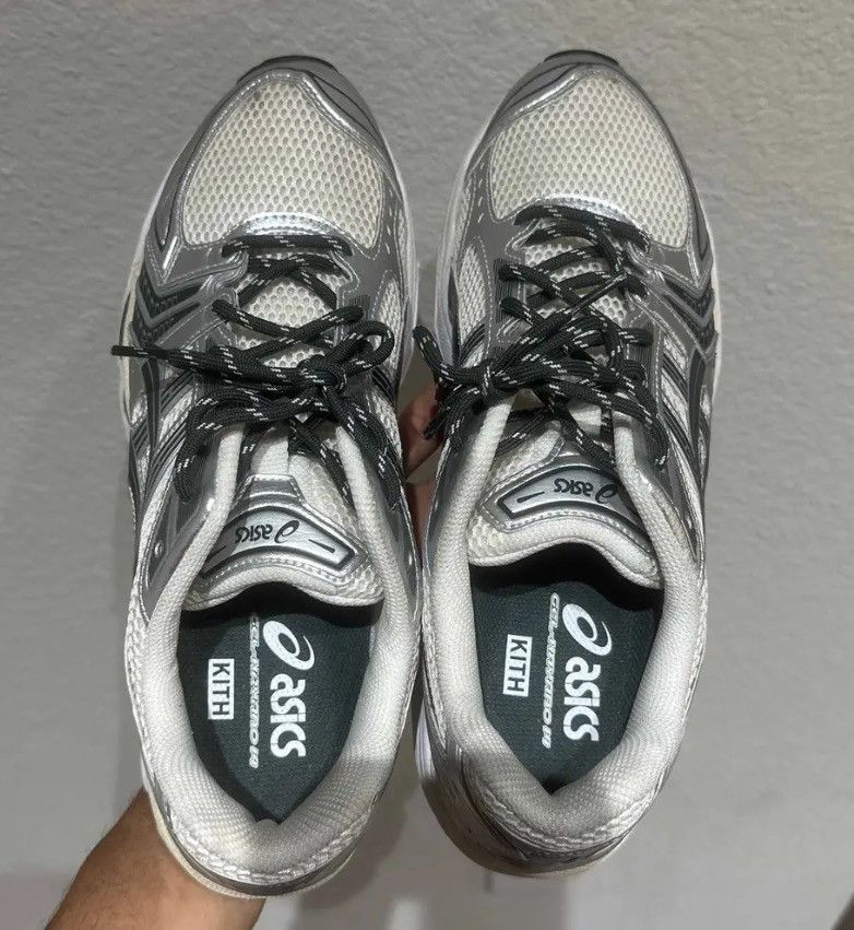 Asics × Kith Kith Asics Gel-Kayano 14 Cream/Scarab Size US 11 / EU 44 - 1 Thumbnail