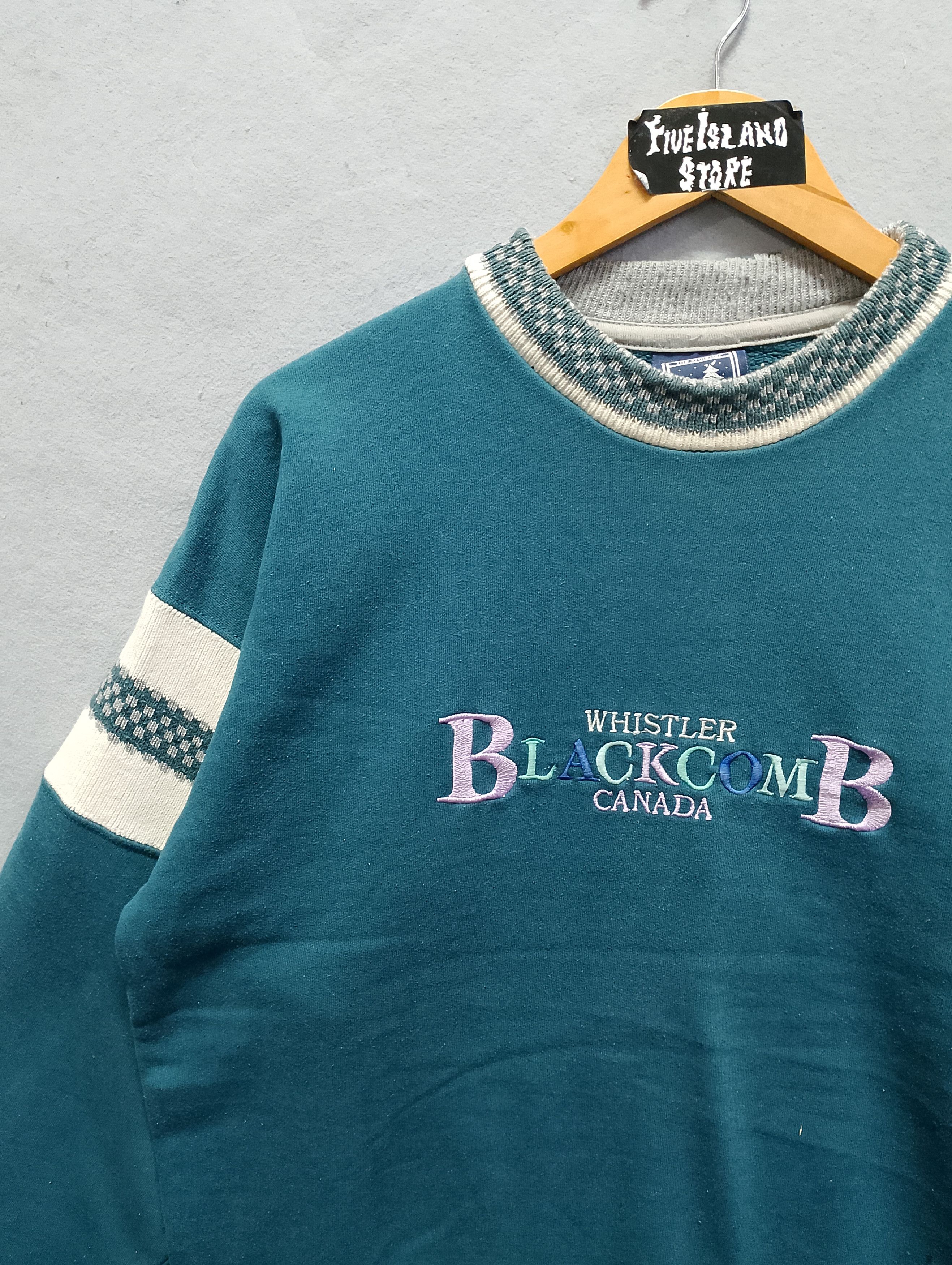Vintage Vintage Whistler Blackcomb Canada Crewneck Sweatshirt Size US M / EU 48-50 / 2 - 3 Thumbnail