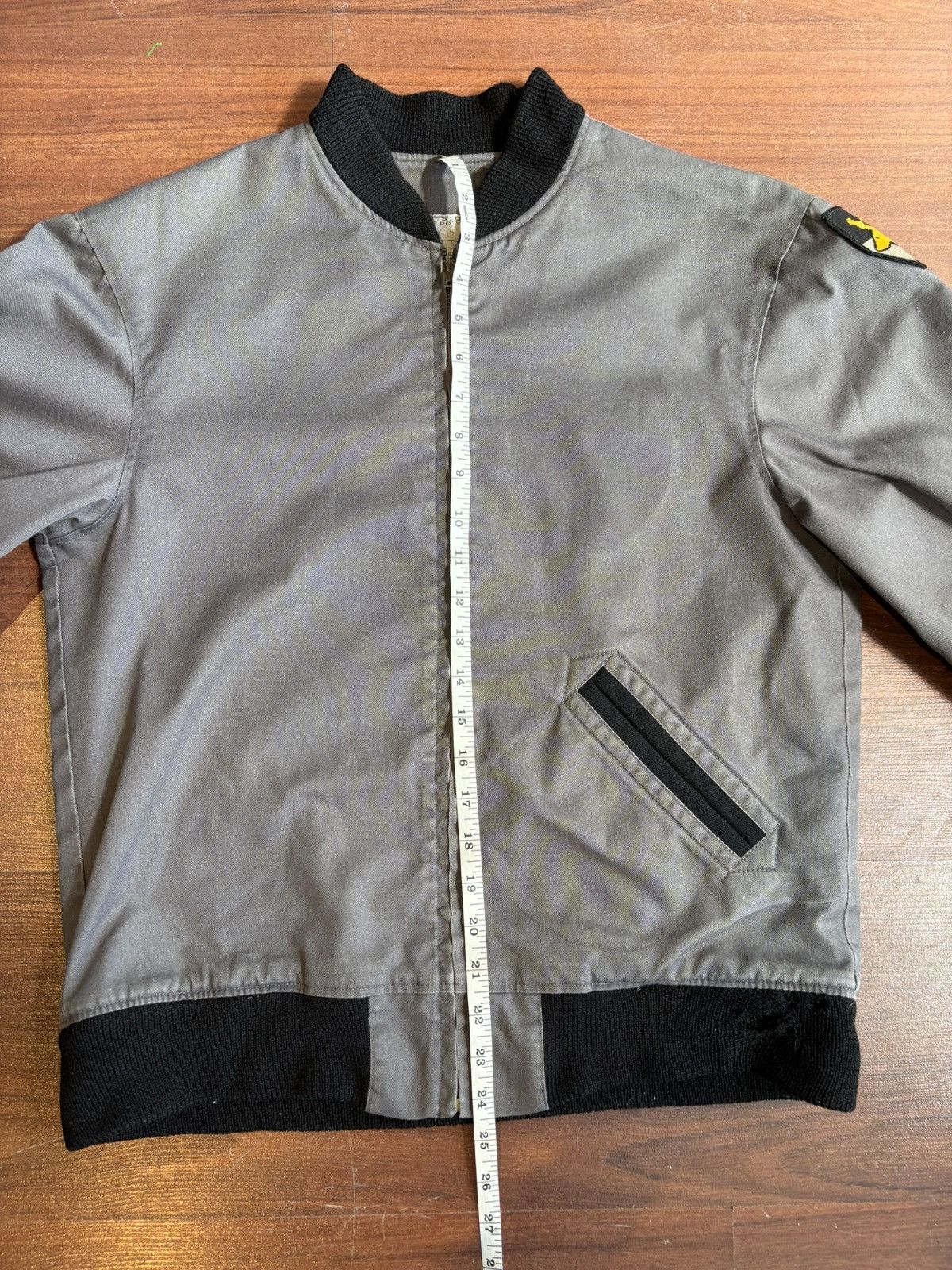 Vintage Vintage Faded 1970s West Point Cadet Store Bomber Jacket Size US M / EU 48-50 / 2 - 6 Thumbnail