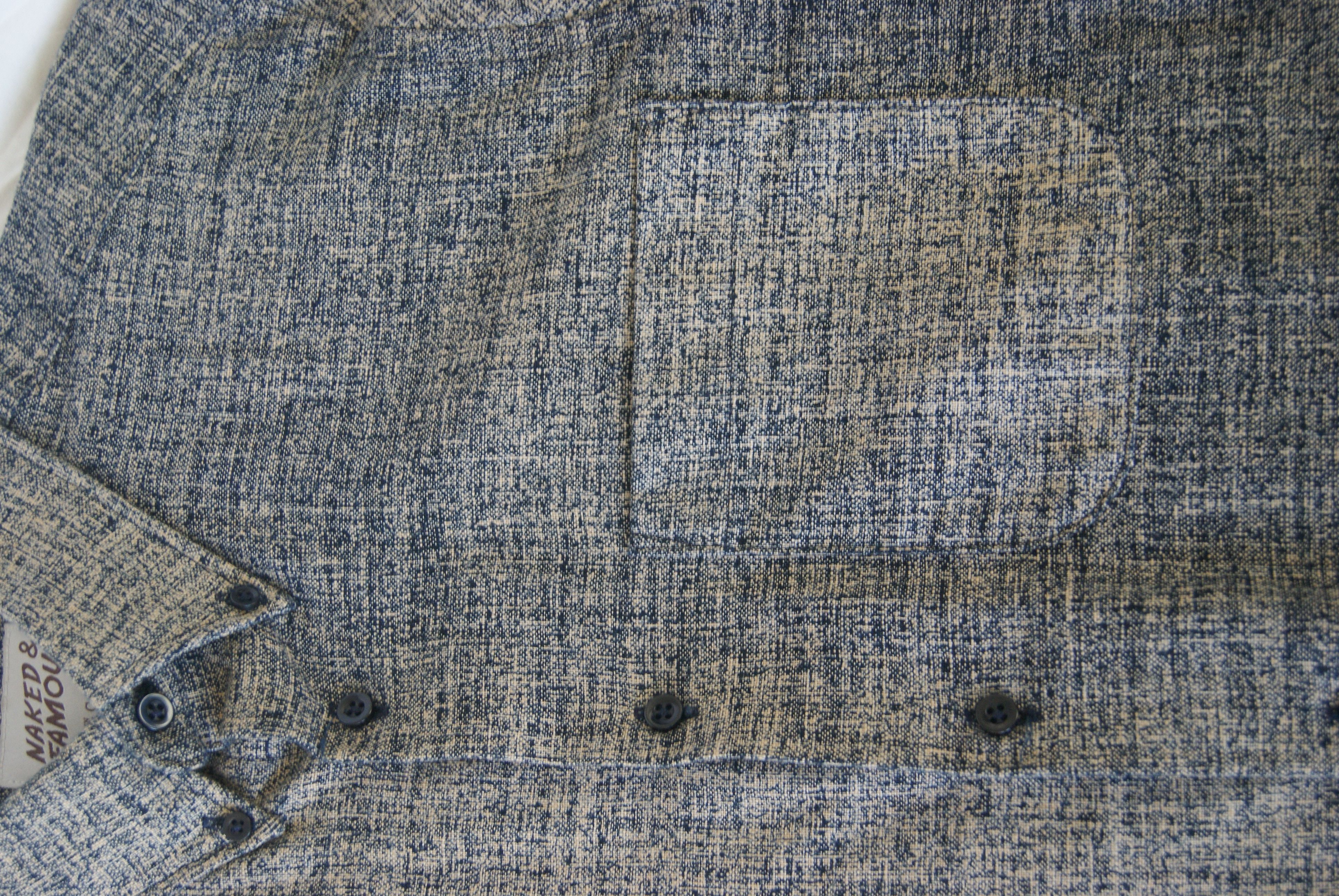 Naked & Famous Naked & Famous 100% cotton button-up shirt Size US M / EU 48-50 / 2 - 7 Thumbnail